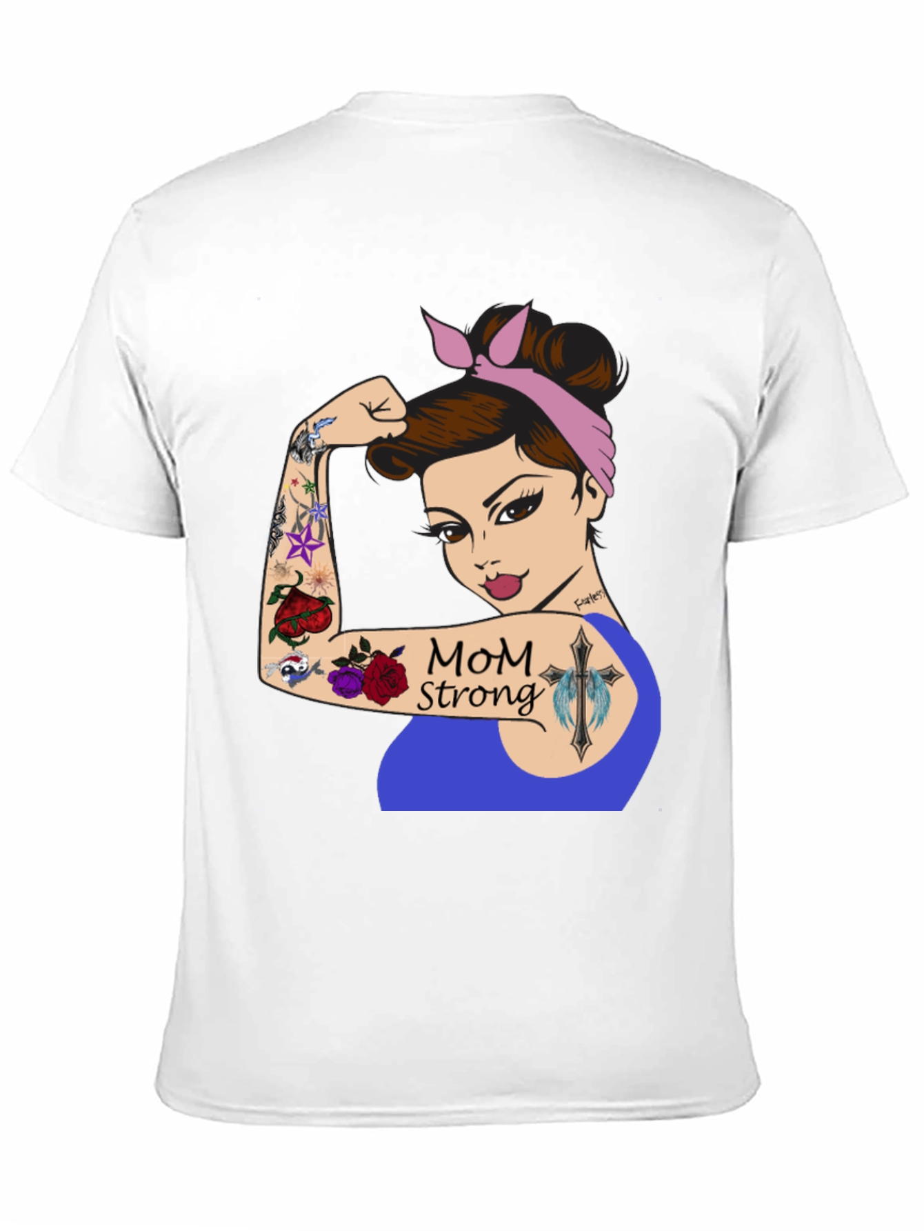 Mom Strong T-Shirt - Empowering Womens Tee