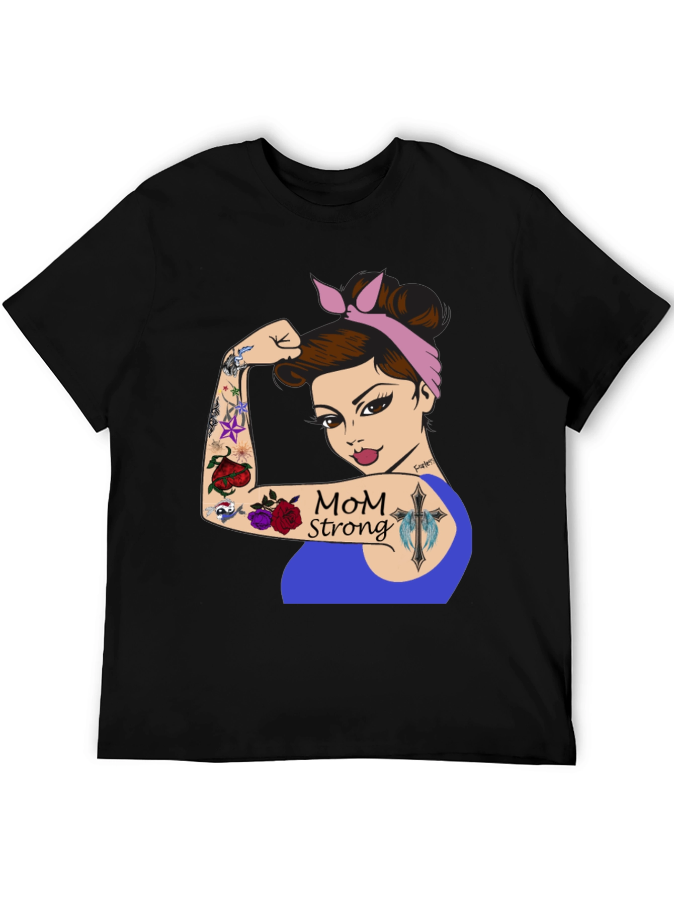 Mom Strong T-Shirt - Empowering Womens Tee