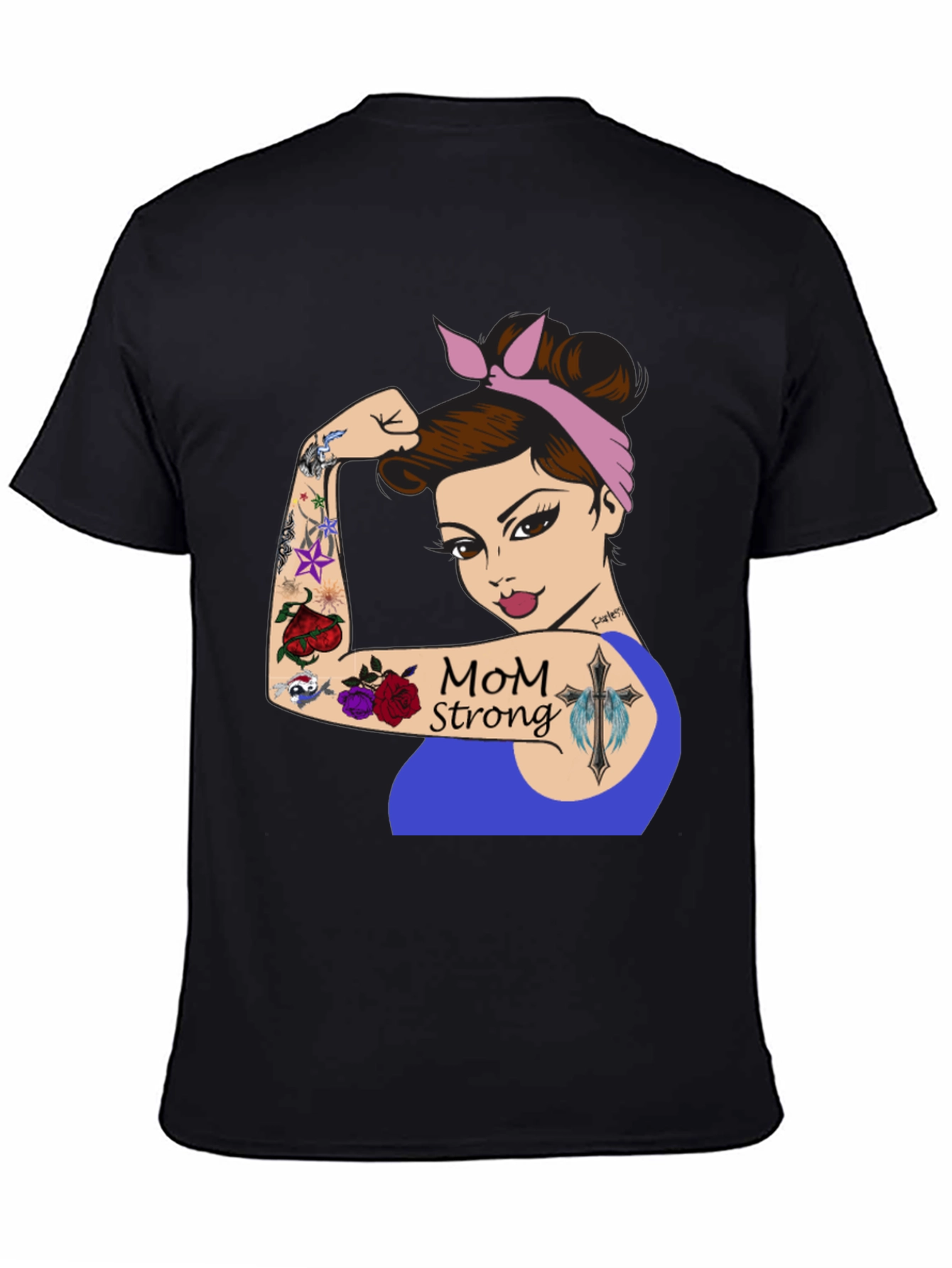 Mom Strong T-Shirt - Empowering Womens Tee
