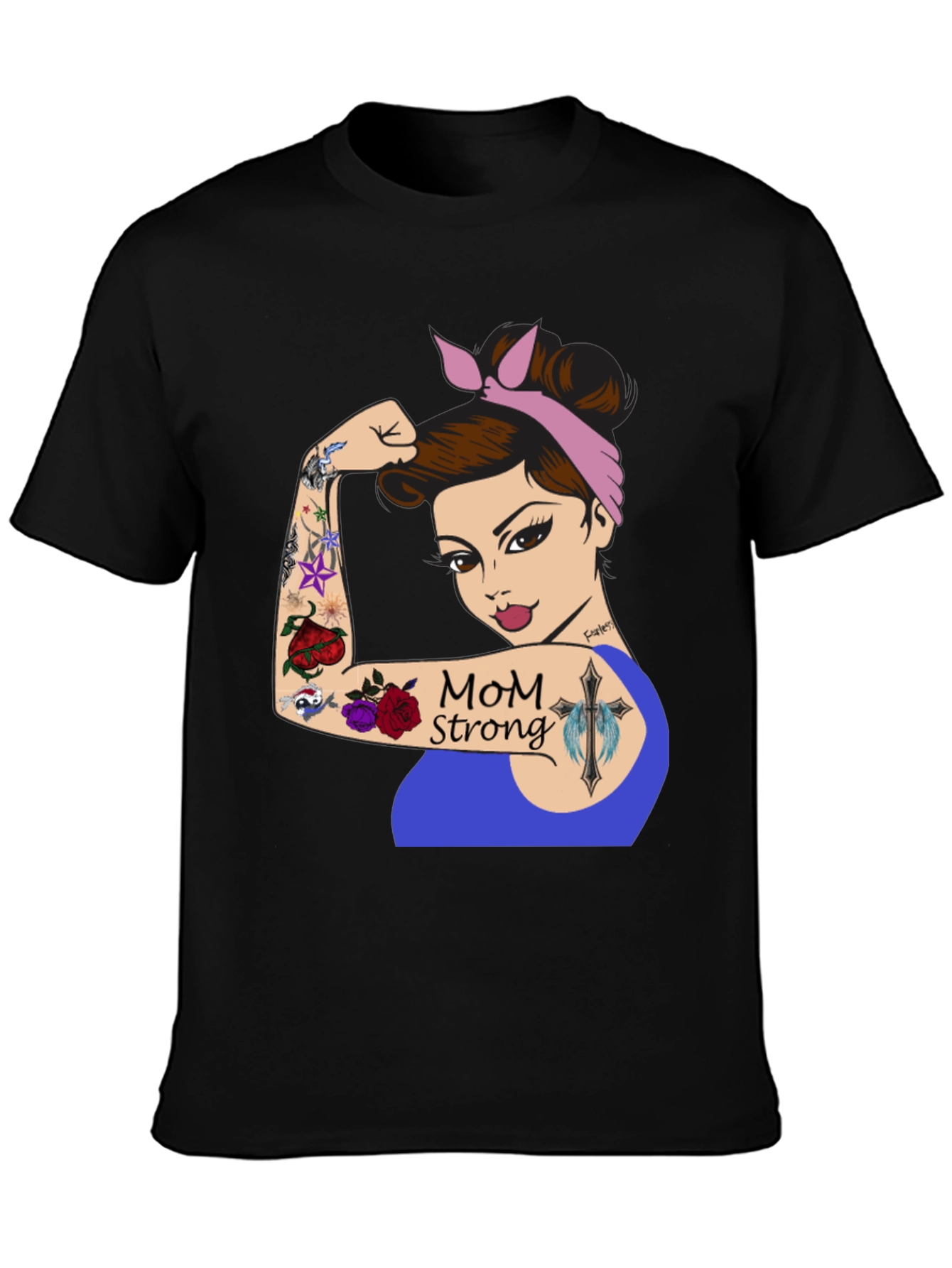 Mom Strong T-Shirt - Empowering Womens Tee