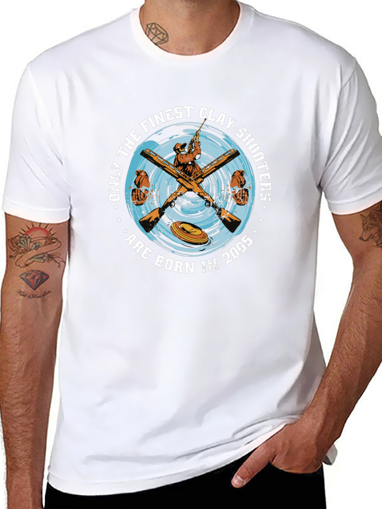 Finest Clay Shooters Born in 2005 T-Shirt