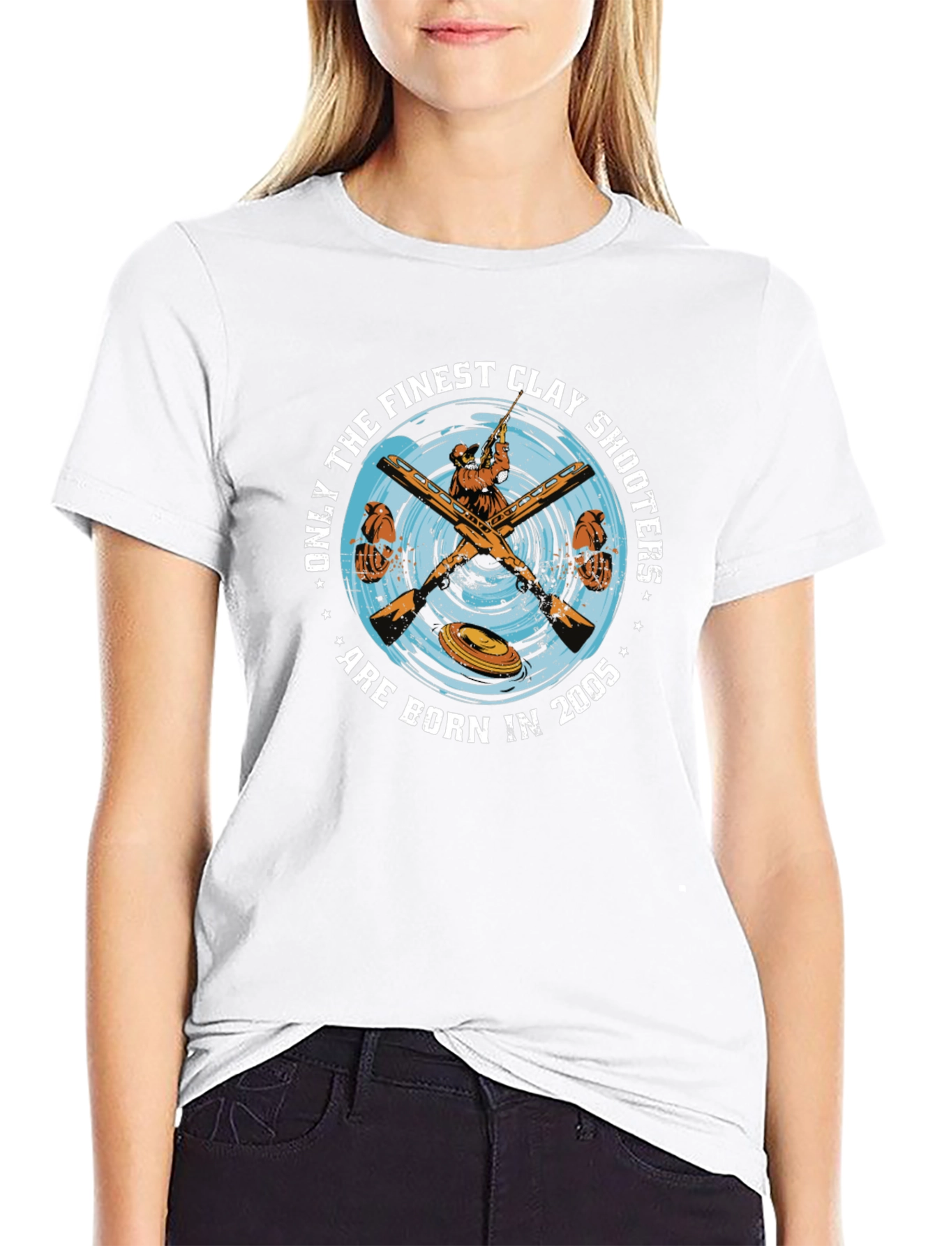 Finest Clay Shooters Born in 2005 T-Shirt