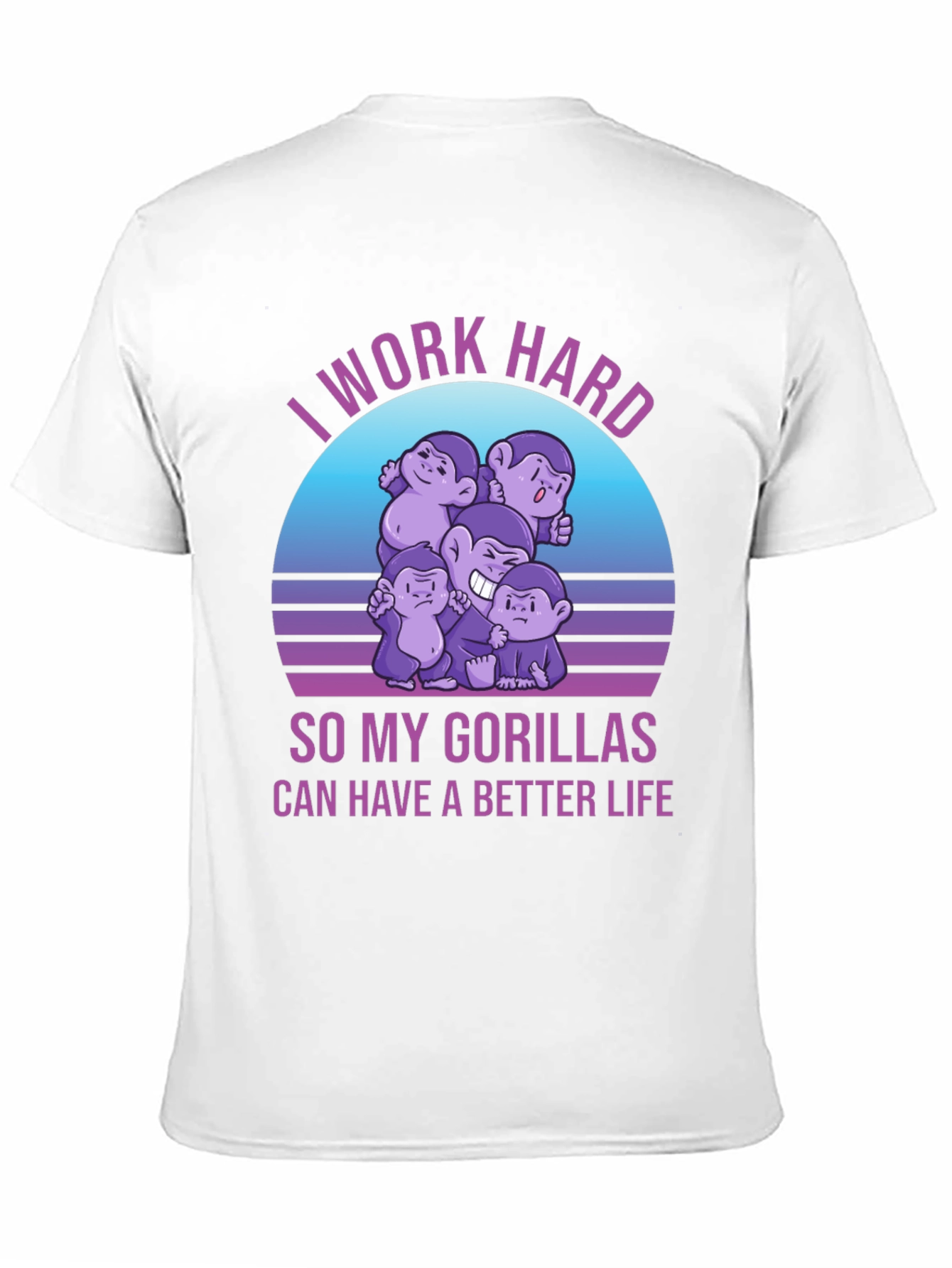 Work Hard Gorillas T-Shirt