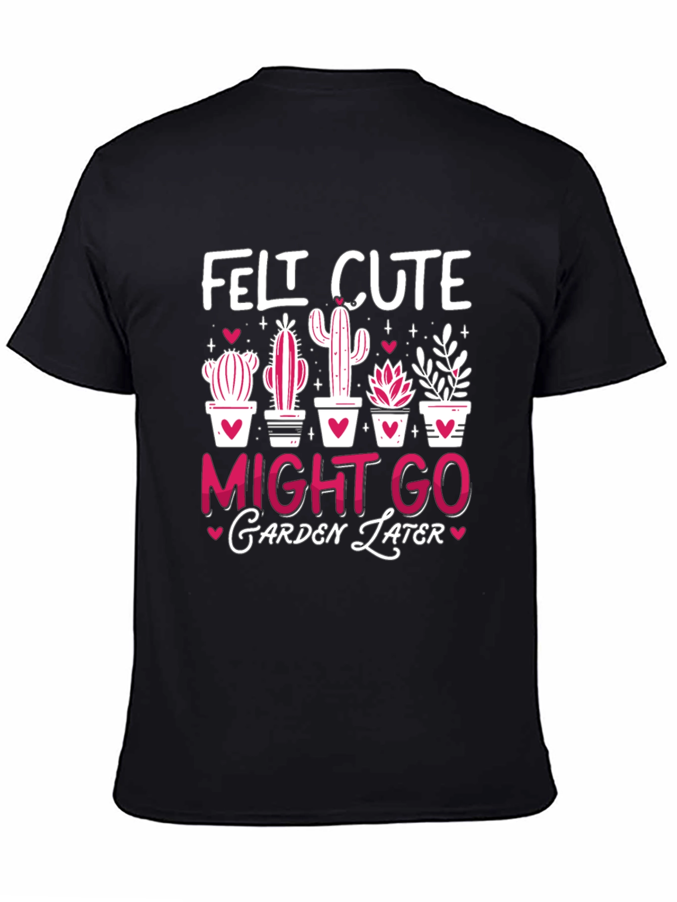 Felt Cute Cactus Graphic Tee