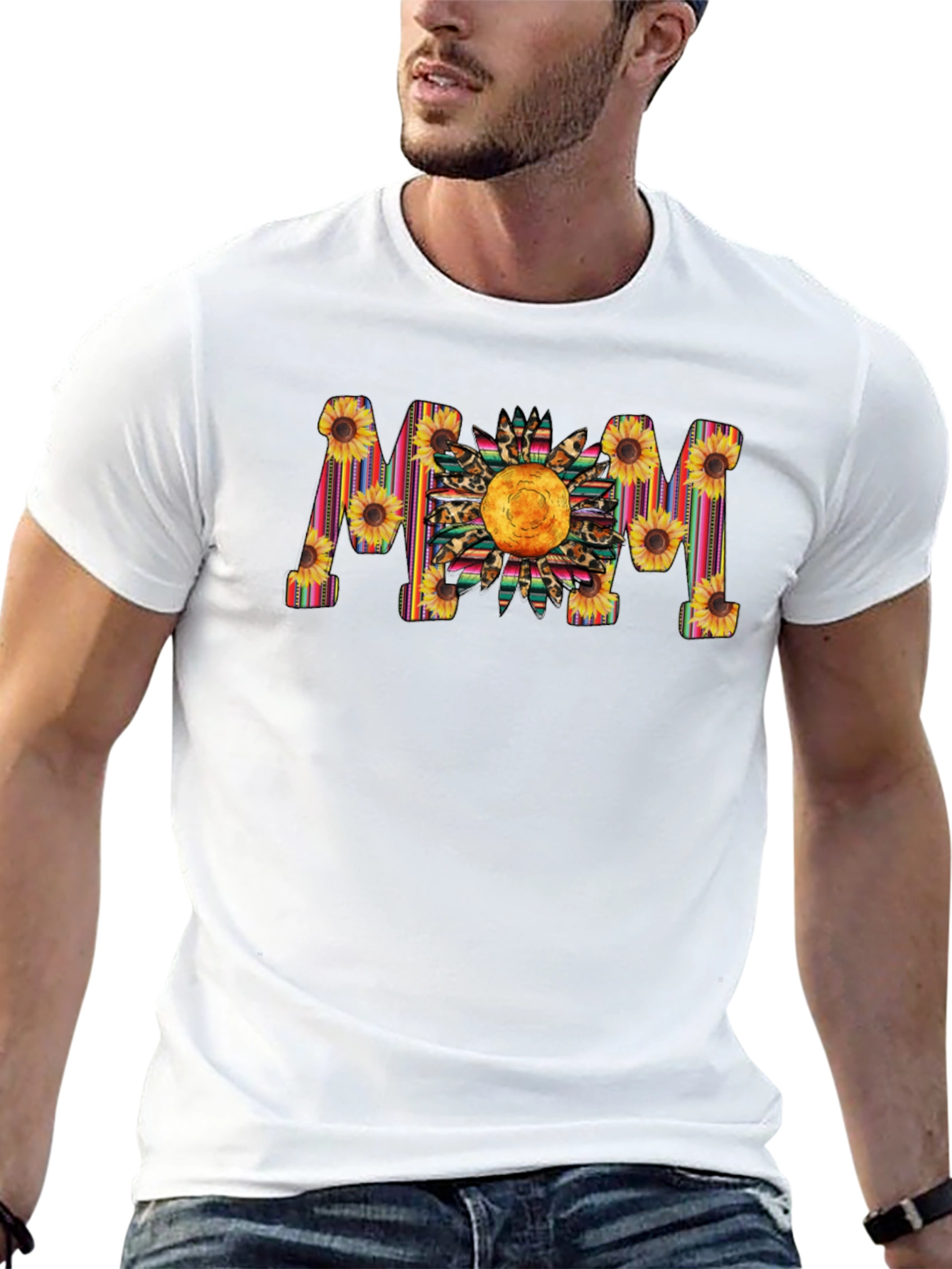 Sunflower MOM Graphic Tee