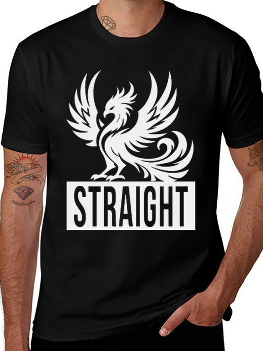 Phoenix Straight Graphic T-Shirt - Stylish & Unique Design