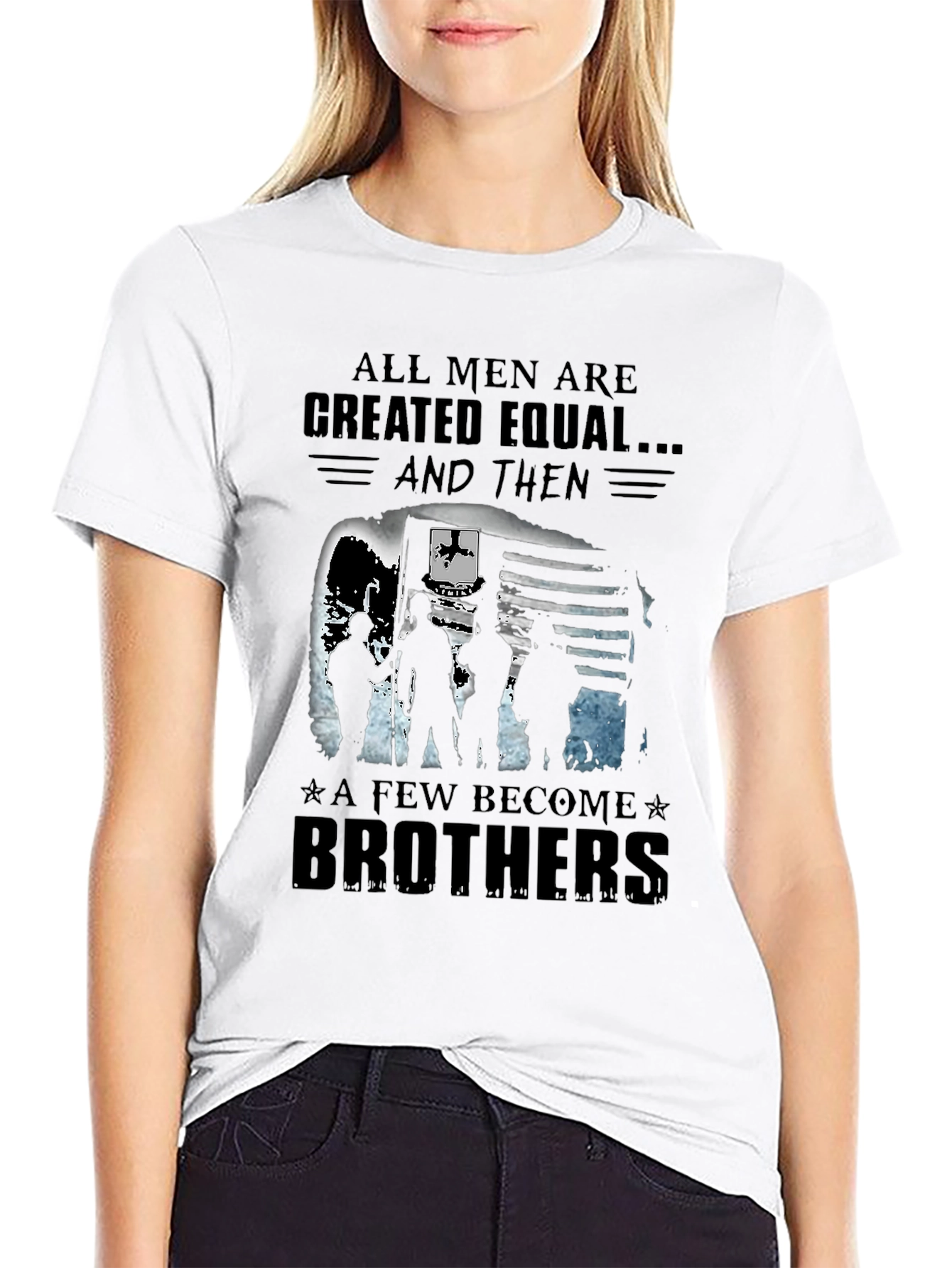 Brotherhood Graphic Tee - All Men Created Equal