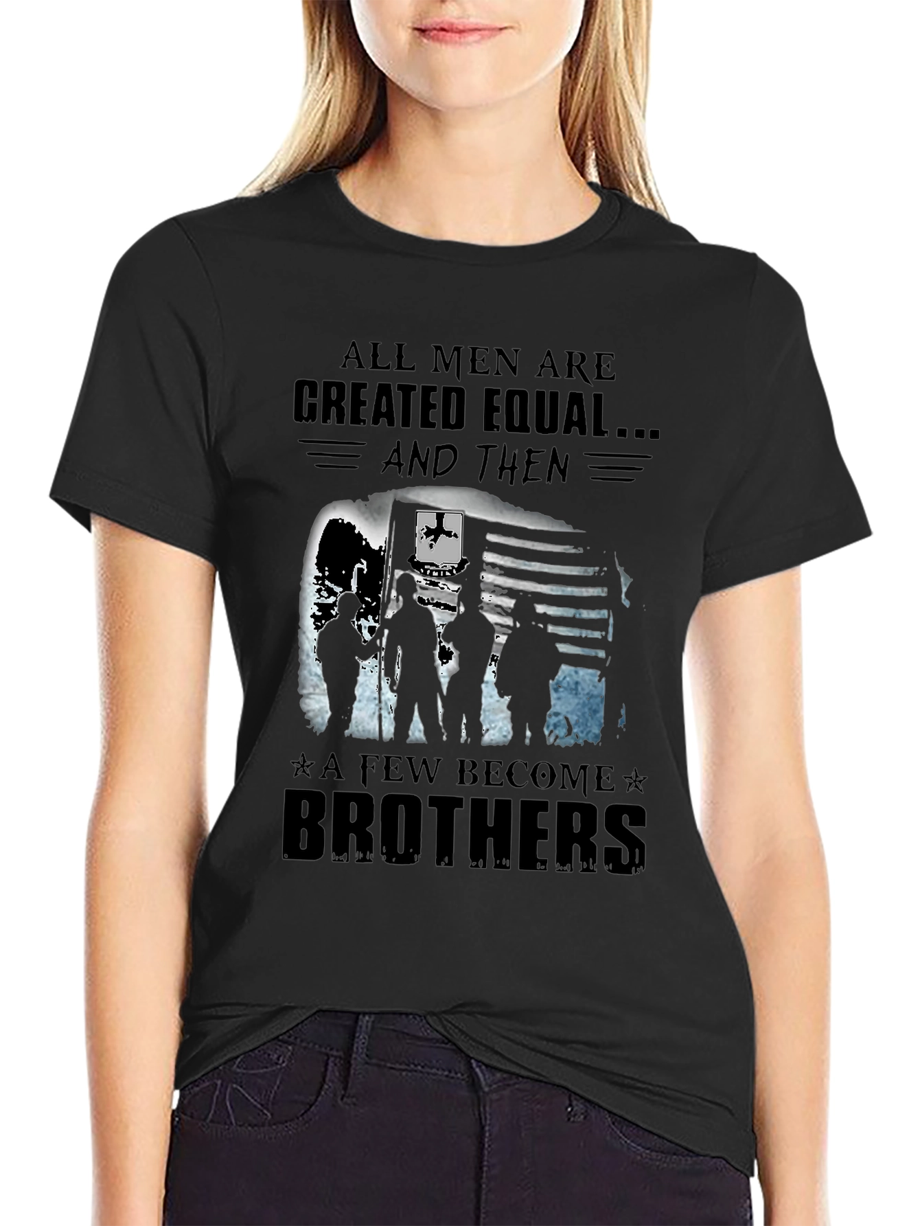 Brotherhood Graphic Tee - All Men Created Equal