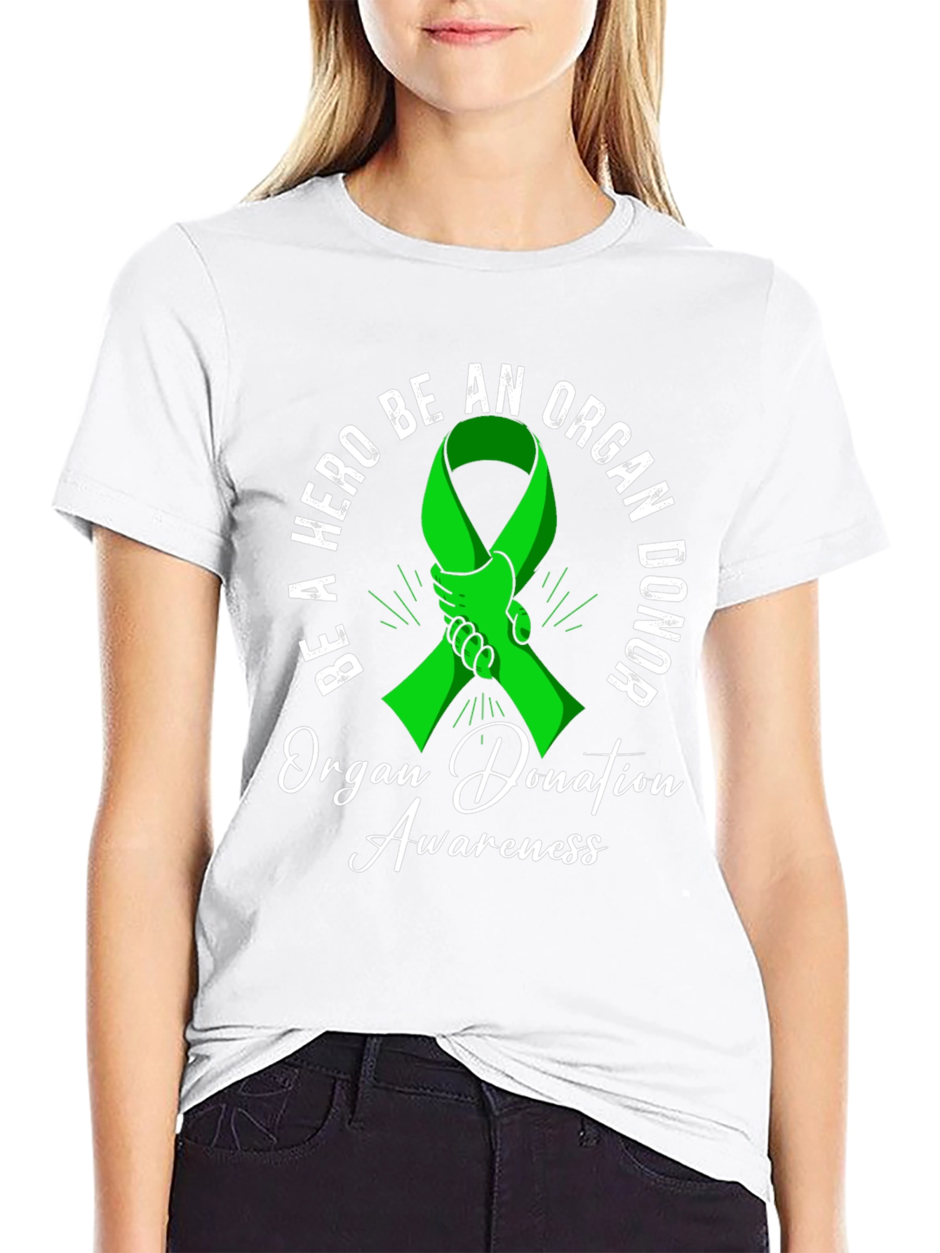 Organ Donor Awareness T-Shirt: Be a Hero