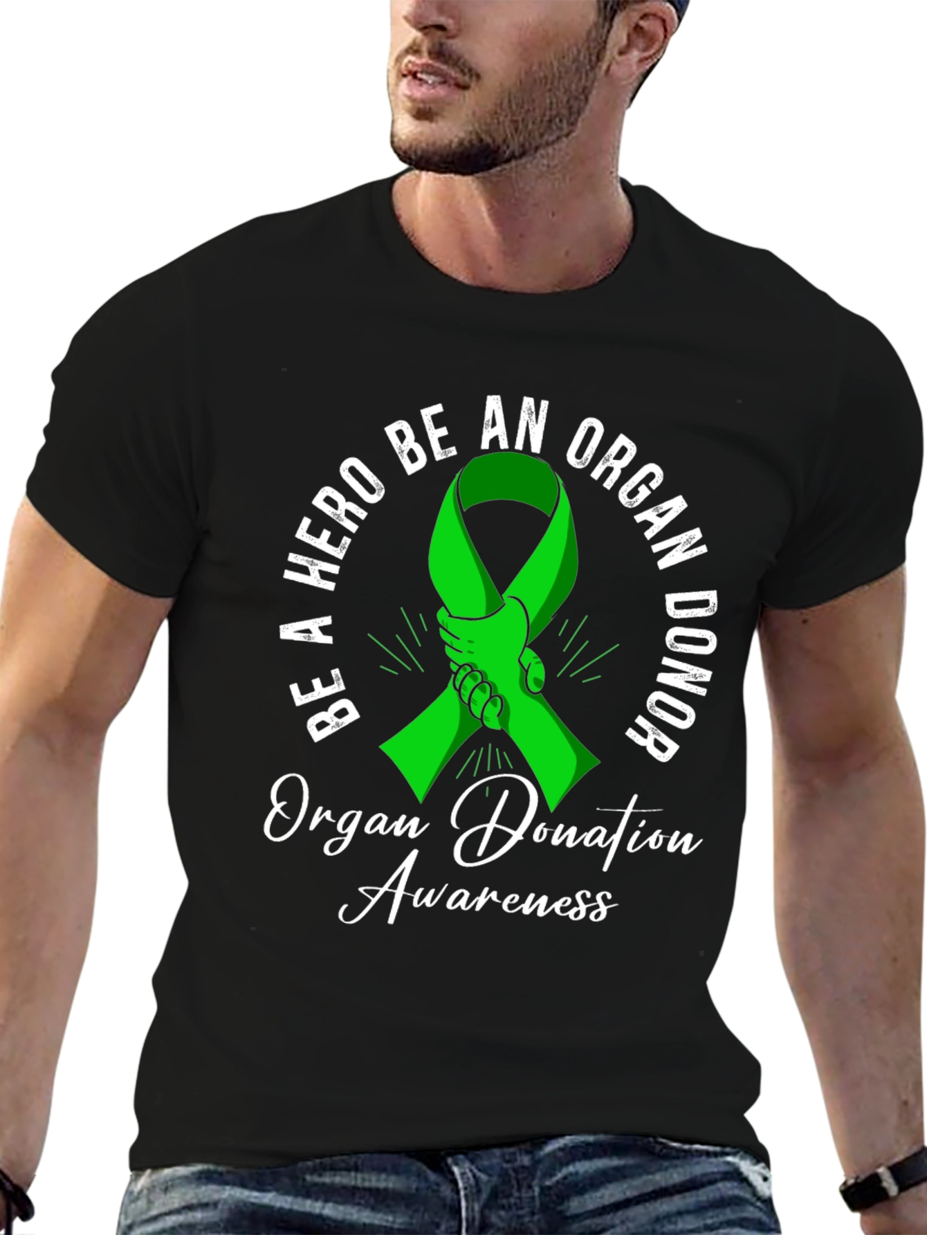 Organ Donor Awareness T-Shirt: Be a Hero