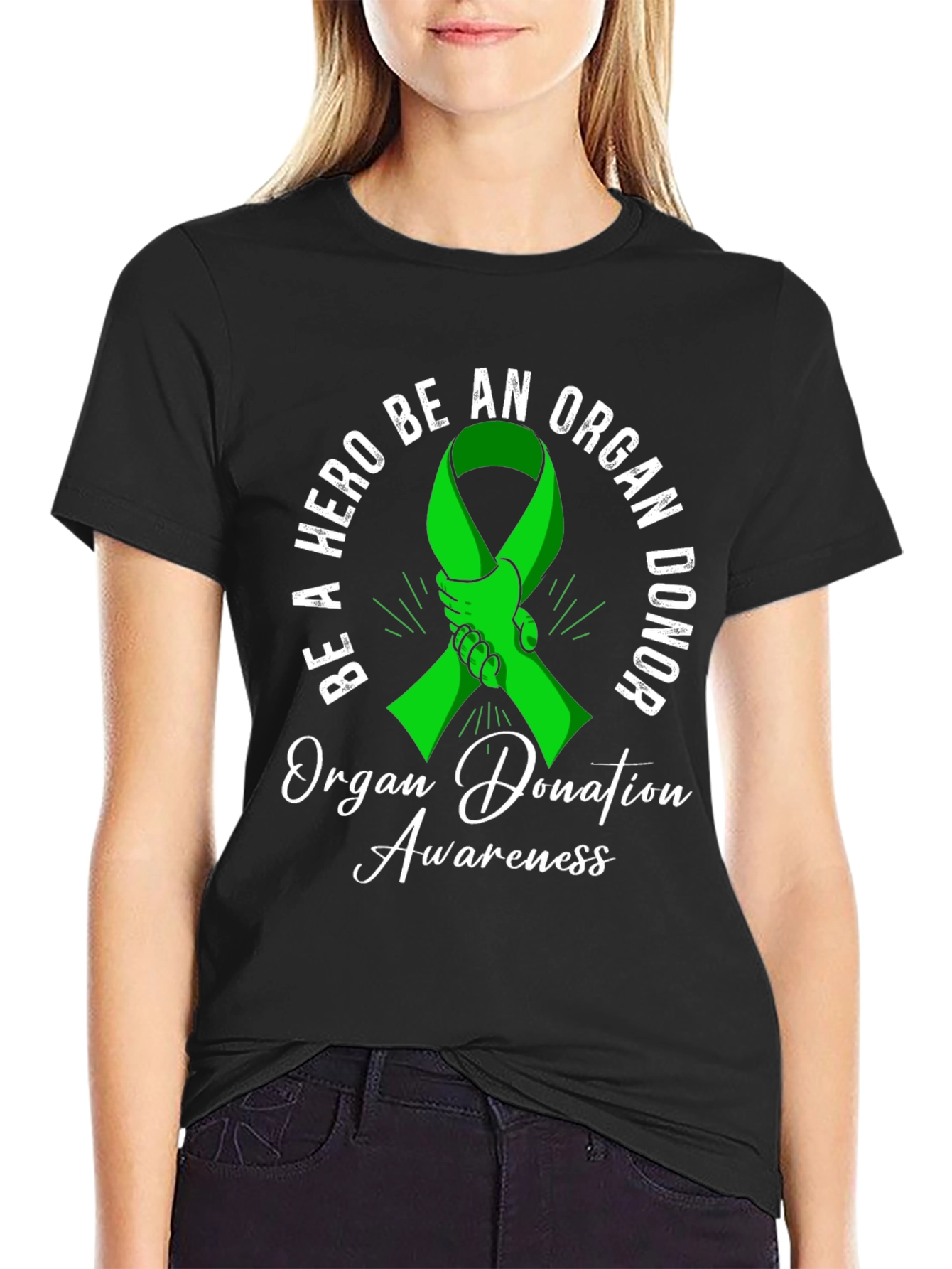 Organ Donor Awareness T-Shirt: Be a Hero