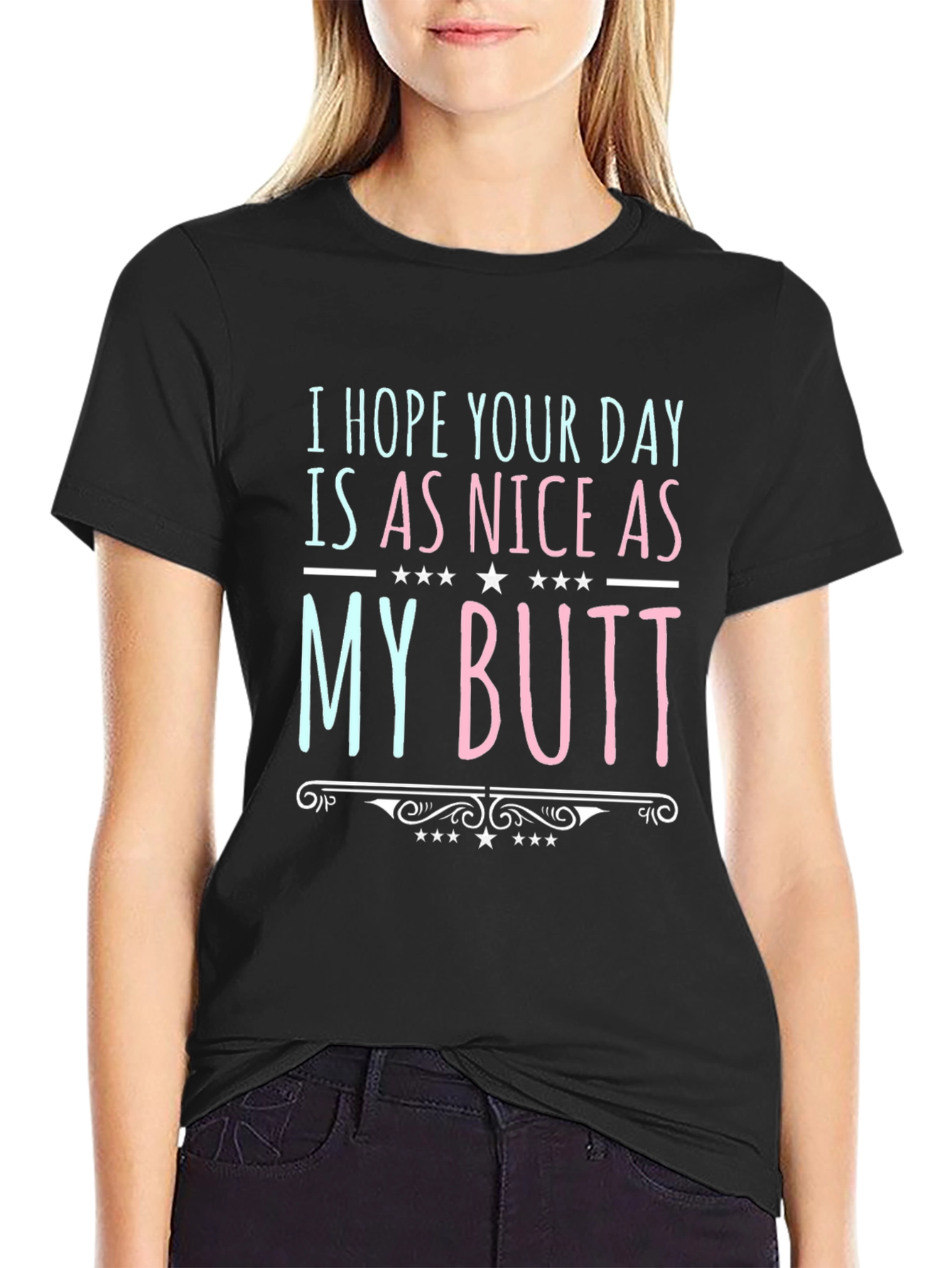 Funny Nice Butt Graphic T-Shirt