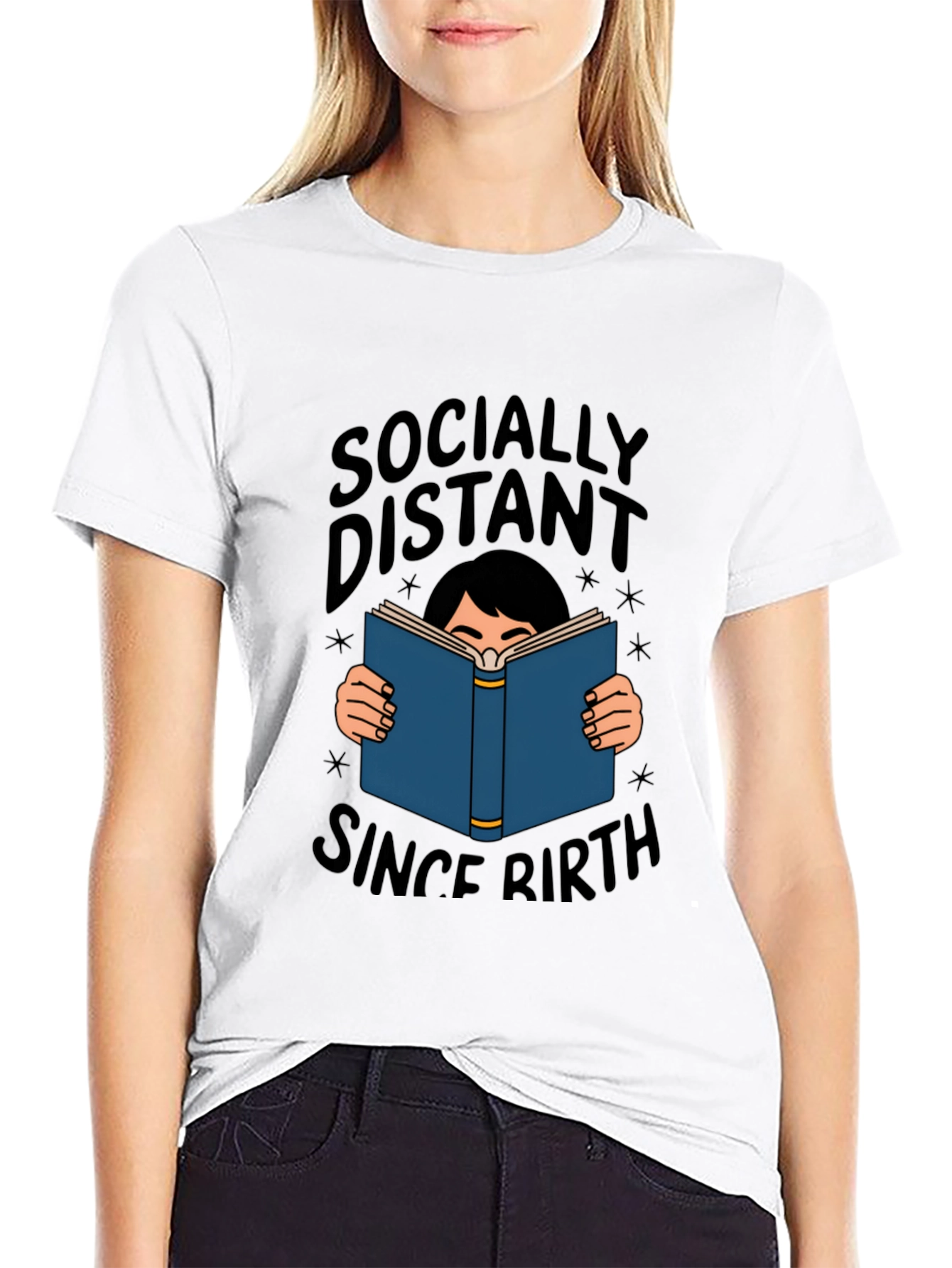 Socially Distant Since Birth T-Shirt
