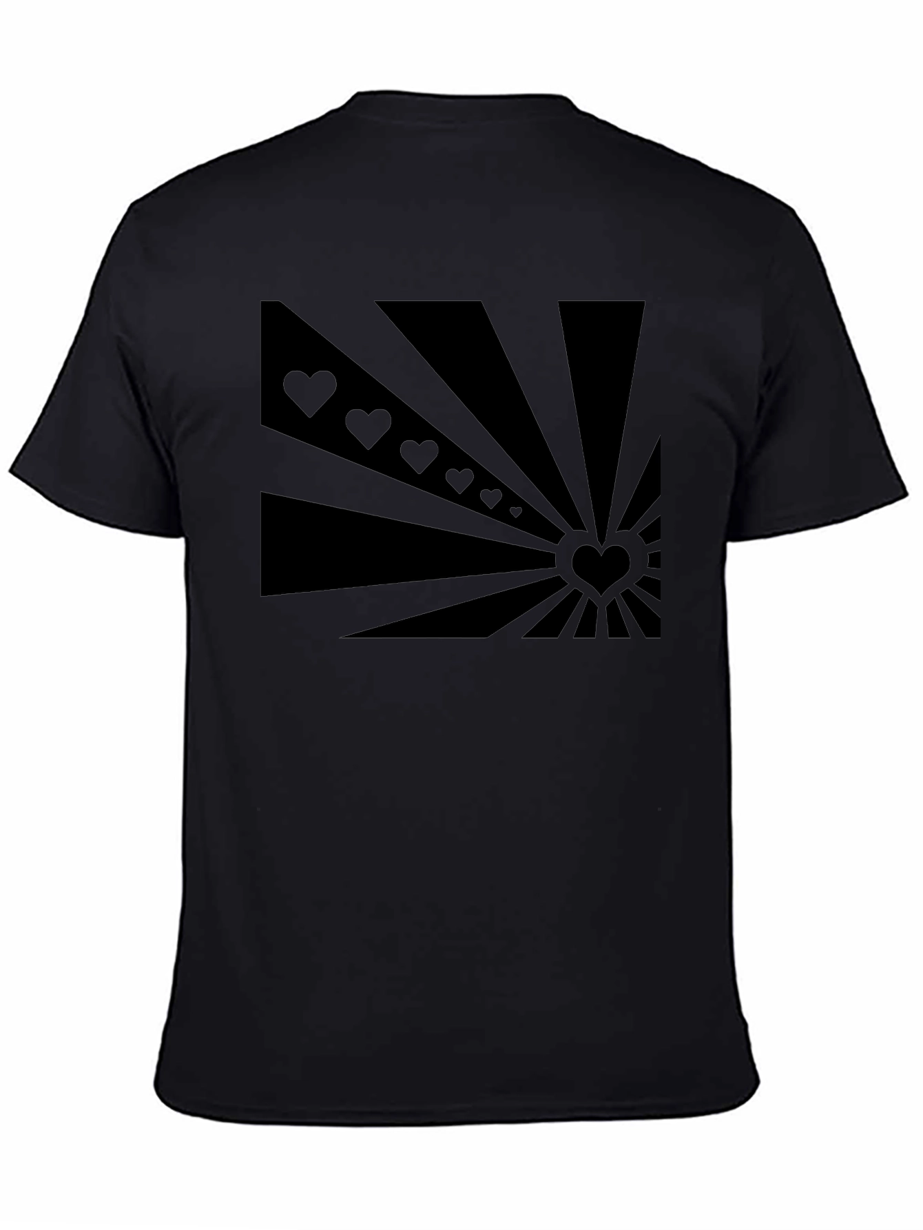 Heart Burst Graphic Tee - Stylish Comfort