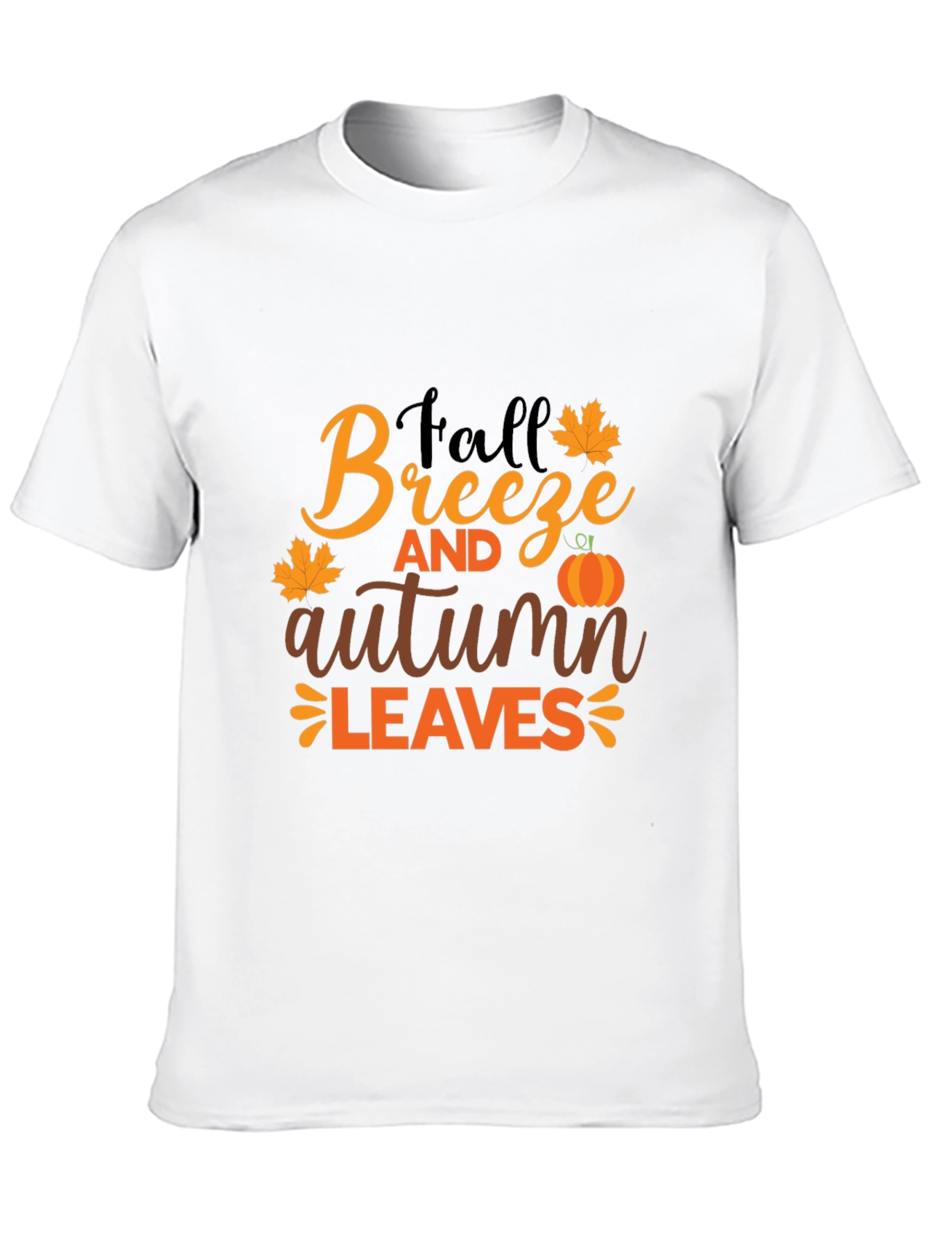 Fall Breeze Autumn Leaves T-Shirt