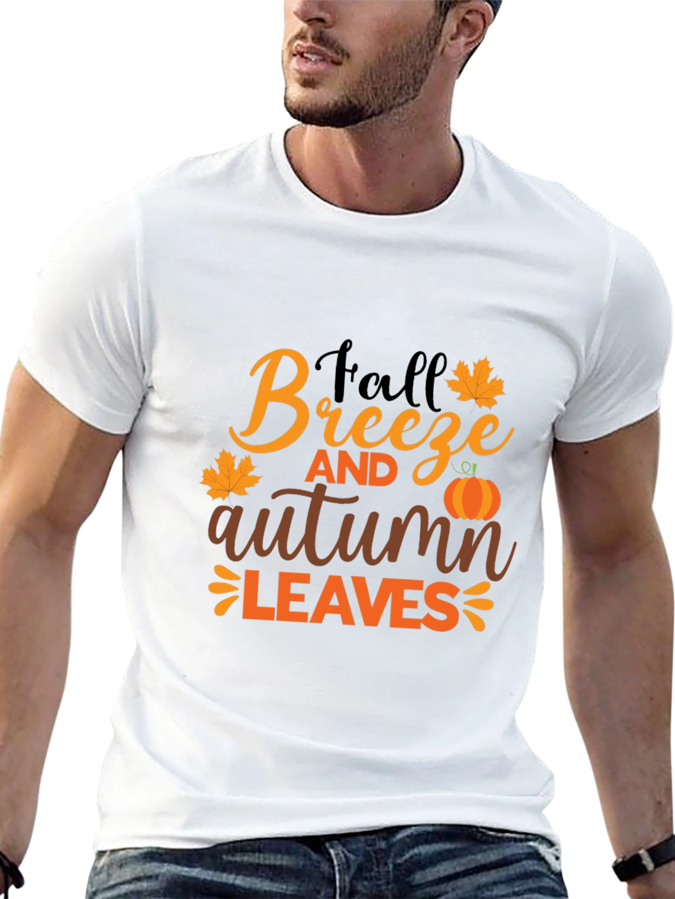 Fall Breeze Autumn Leaves T-Shirt