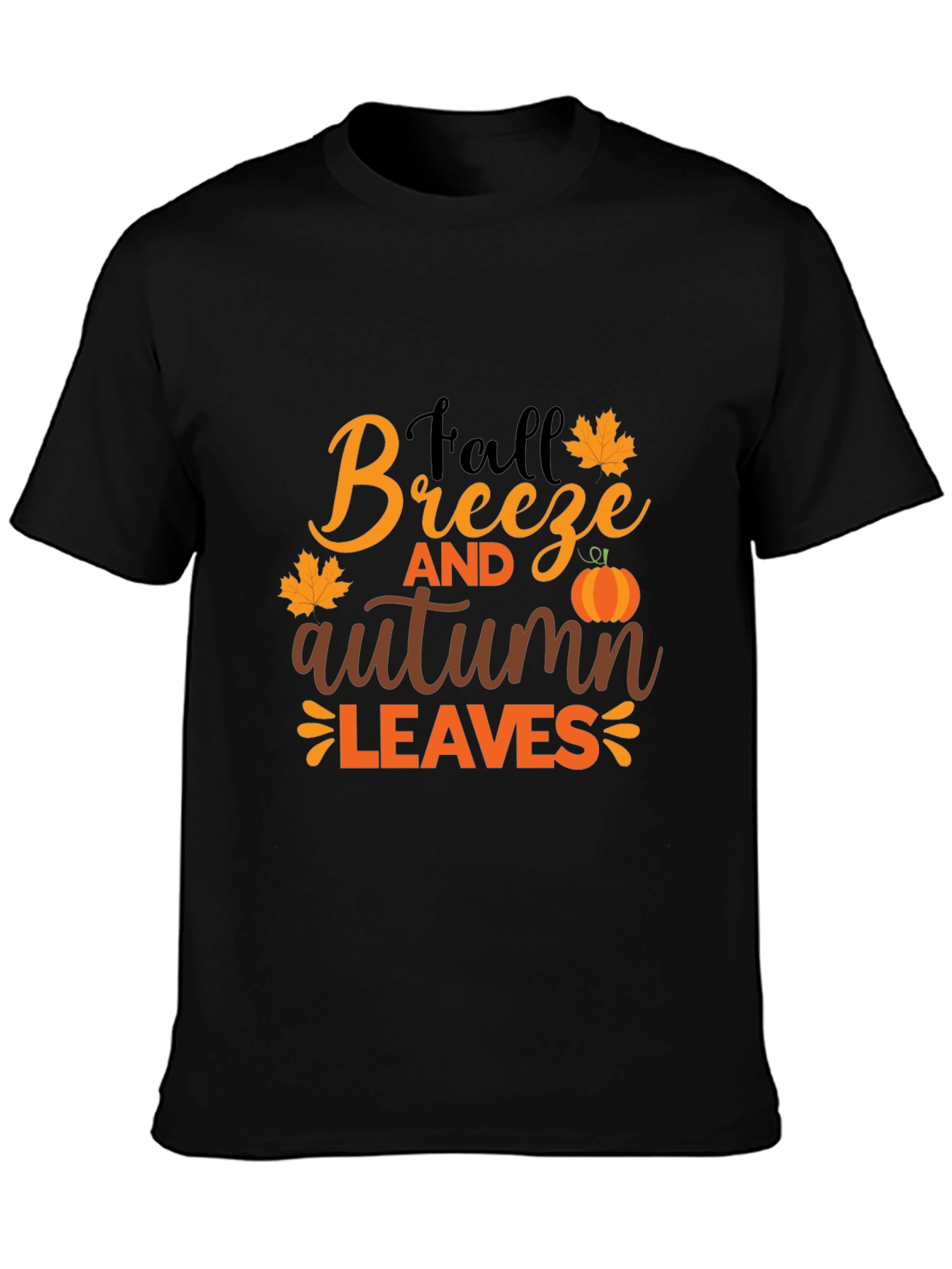 Fall Breeze Autumn Leaves T-Shirt