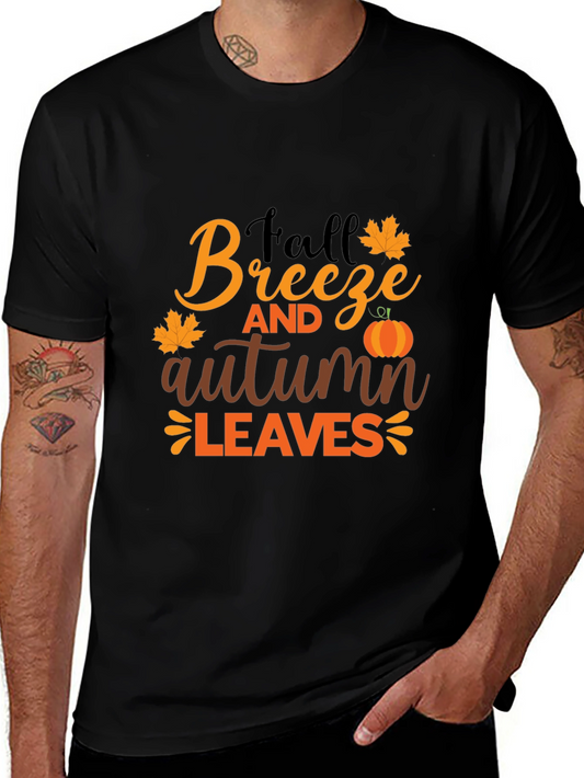 Fall Breeze Autumn Leaves T-Shirt