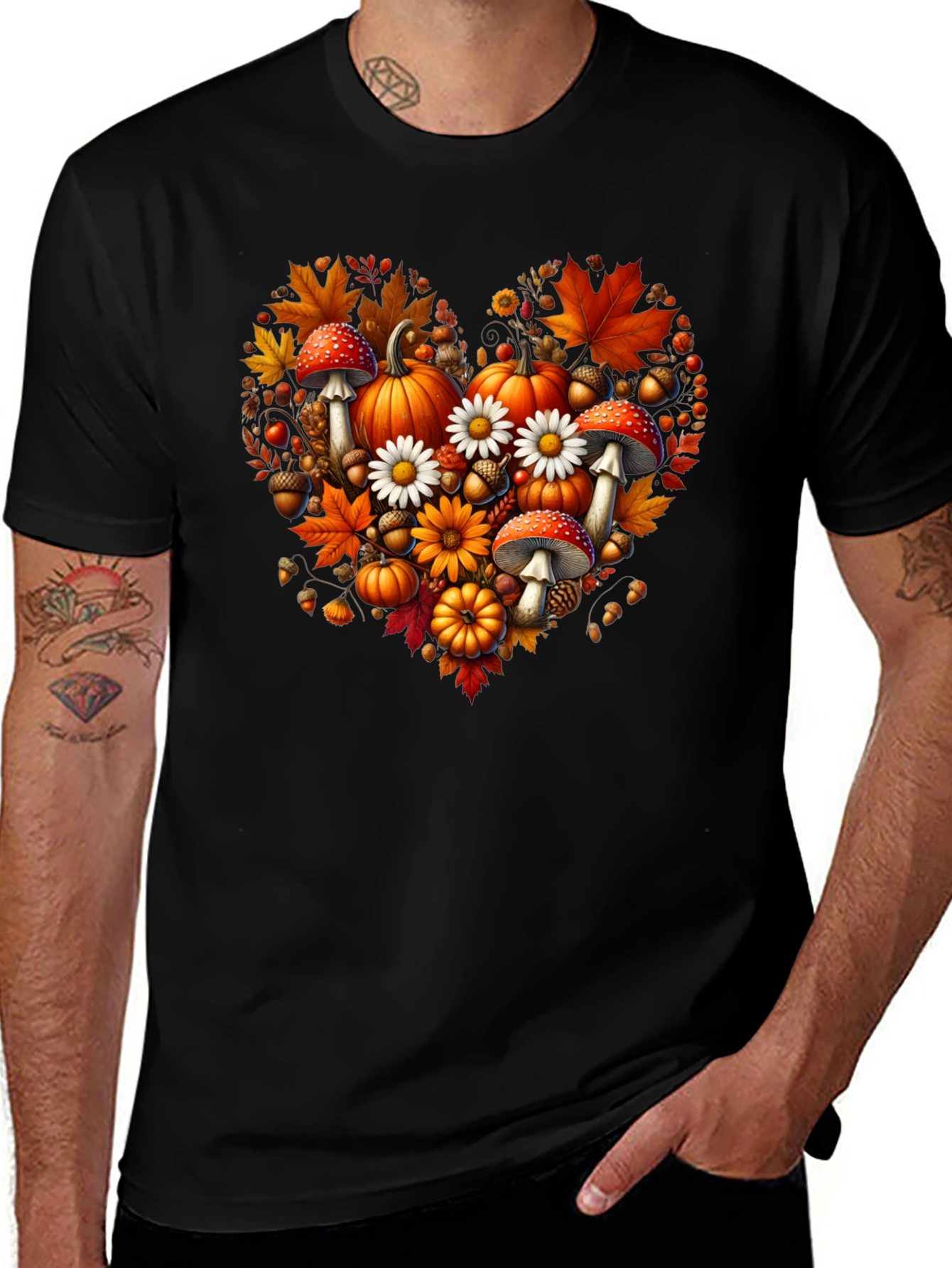 Fall Harvest Heart T-Shirt