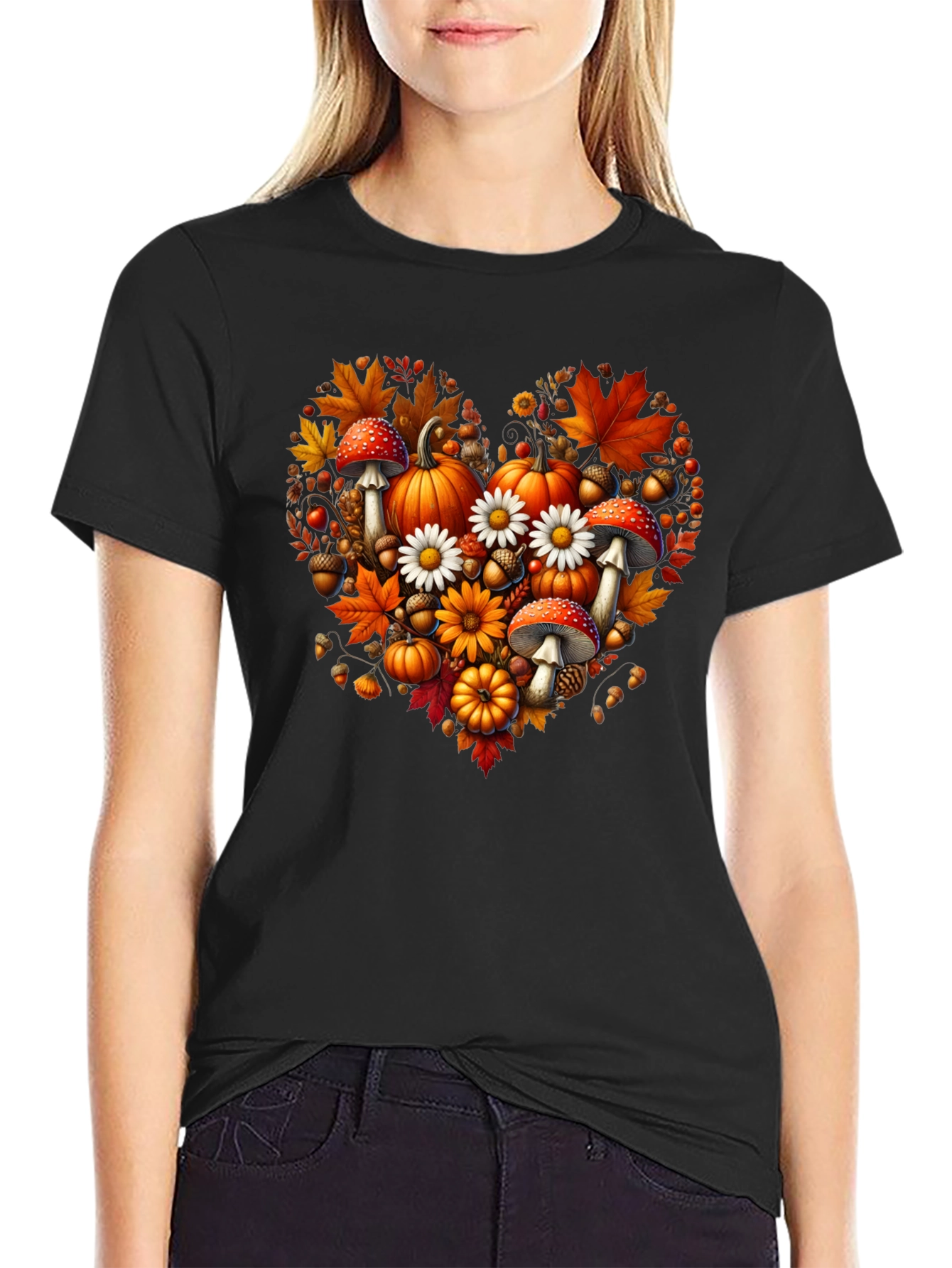 Fall Harvest Heart T-Shirt