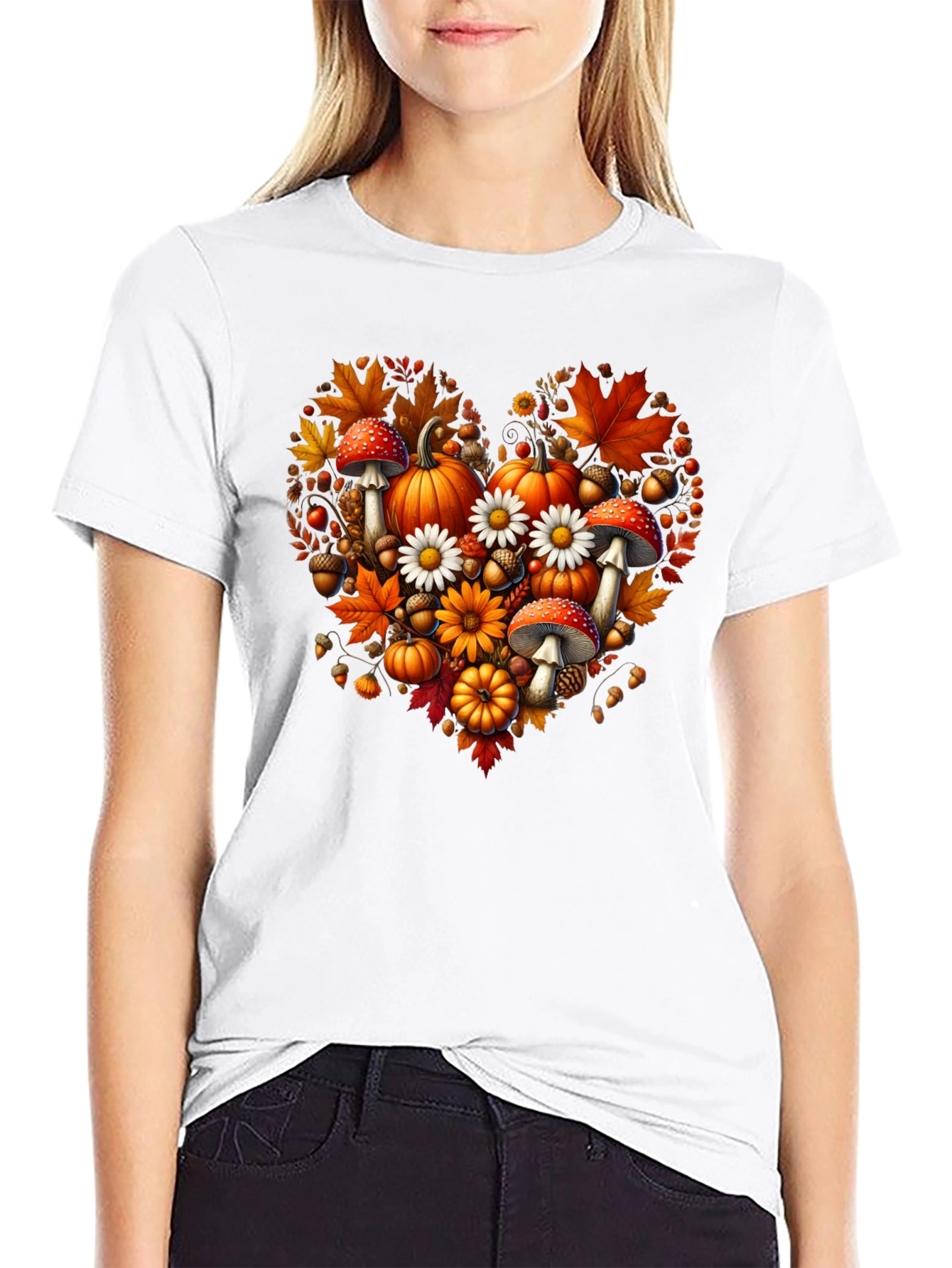 Fall Harvest Heart T-Shirt