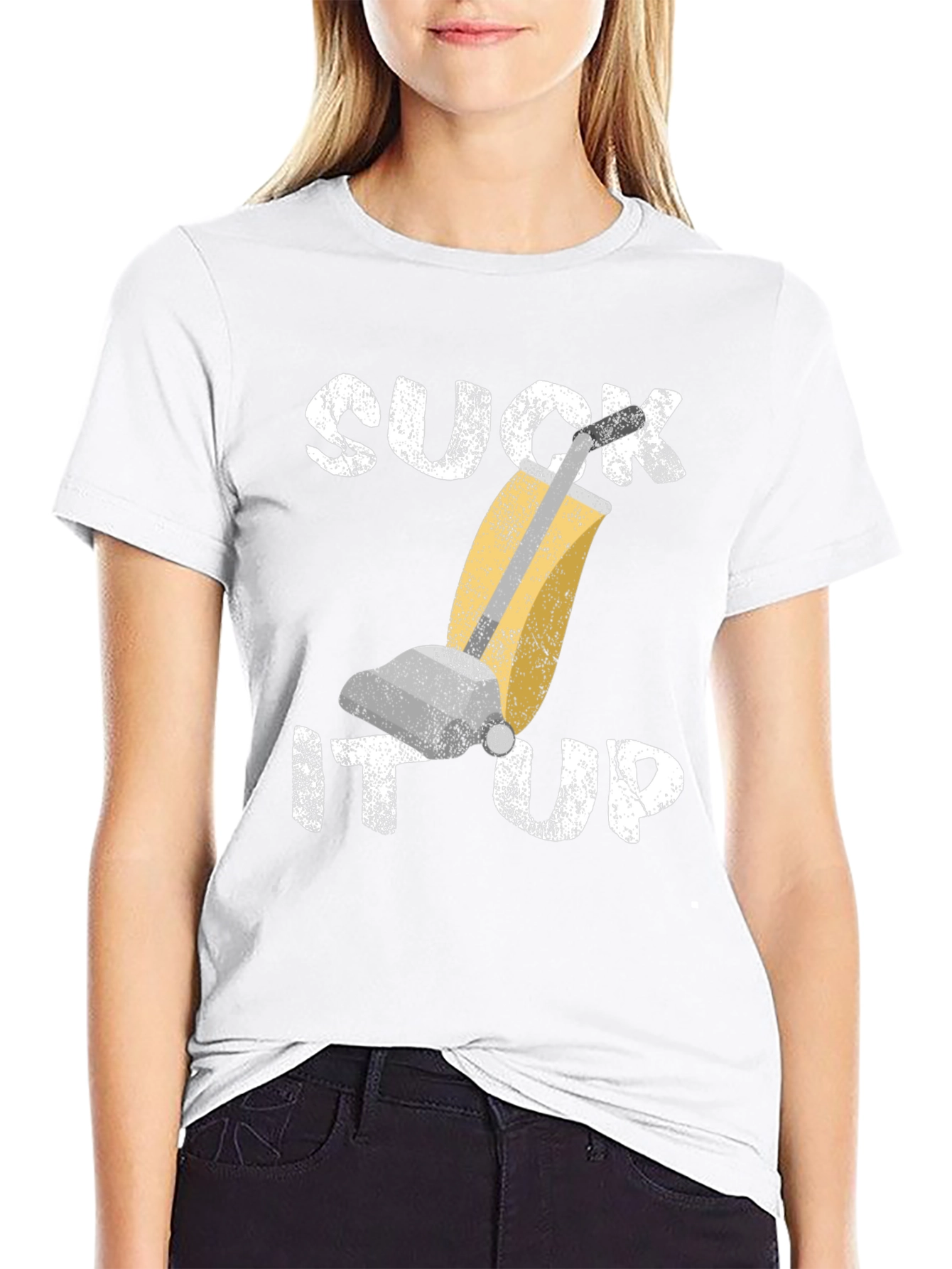 Suck It Up Funny Vacuum T-Shirt