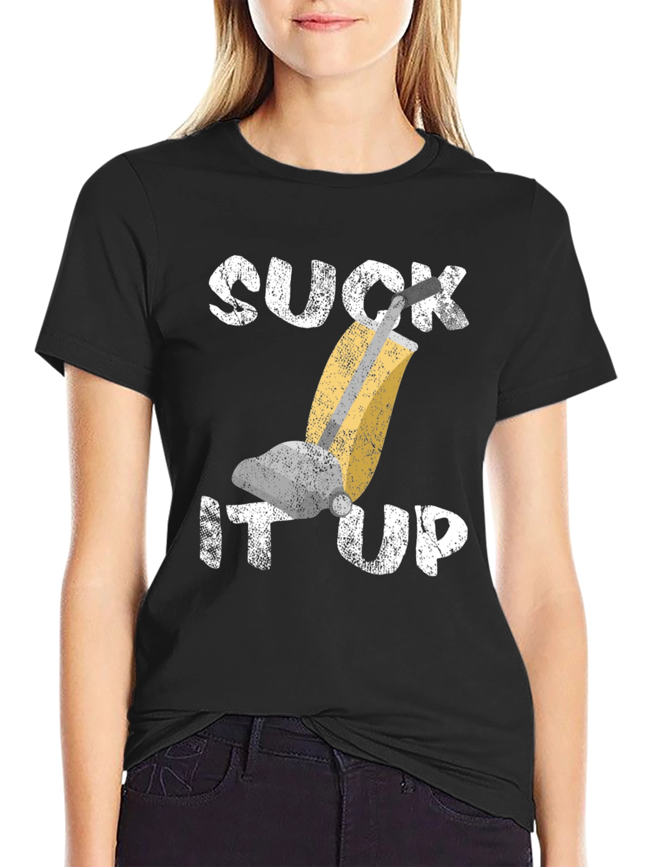 Suck It Up Funny Vacuum T-Shirt