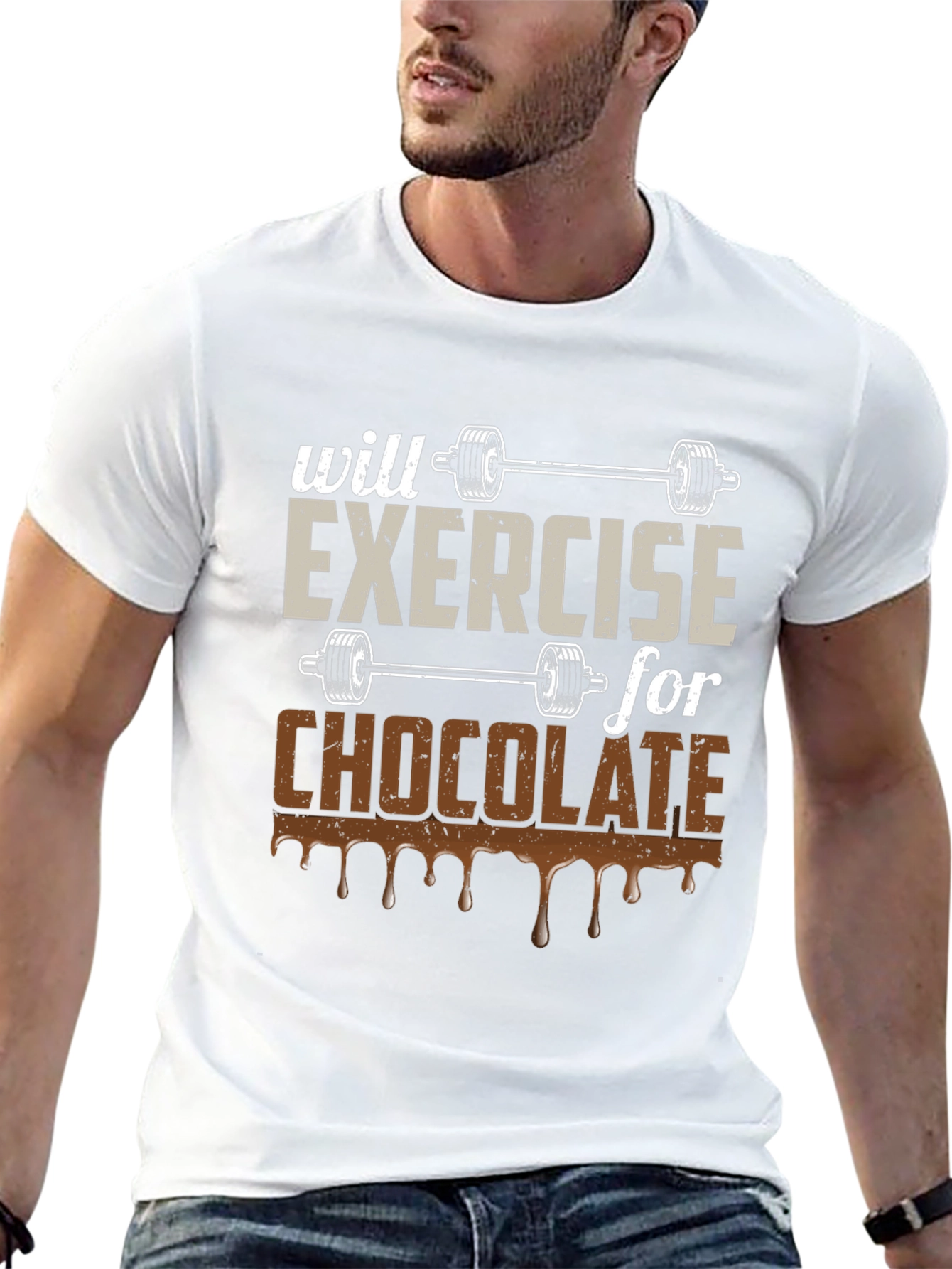 Exercise for Chocolate Graphic T-Shirt