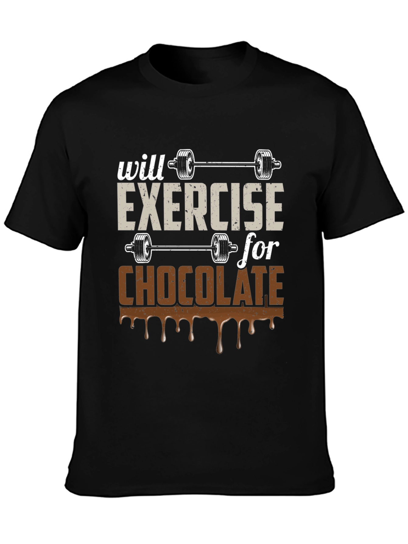 Exercise for Chocolate Graphic T-Shirt