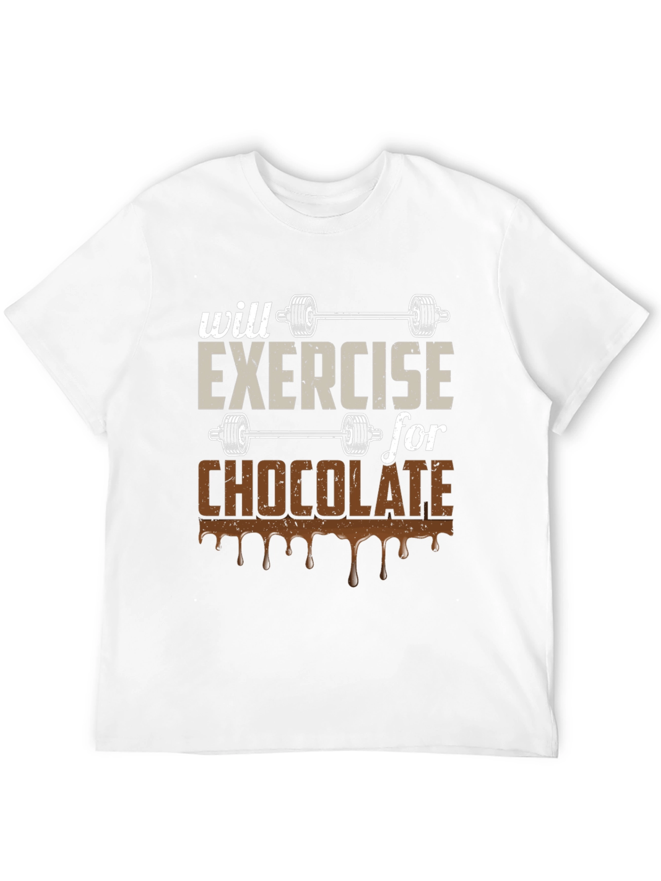 Exercise for Chocolate Graphic T-Shirt