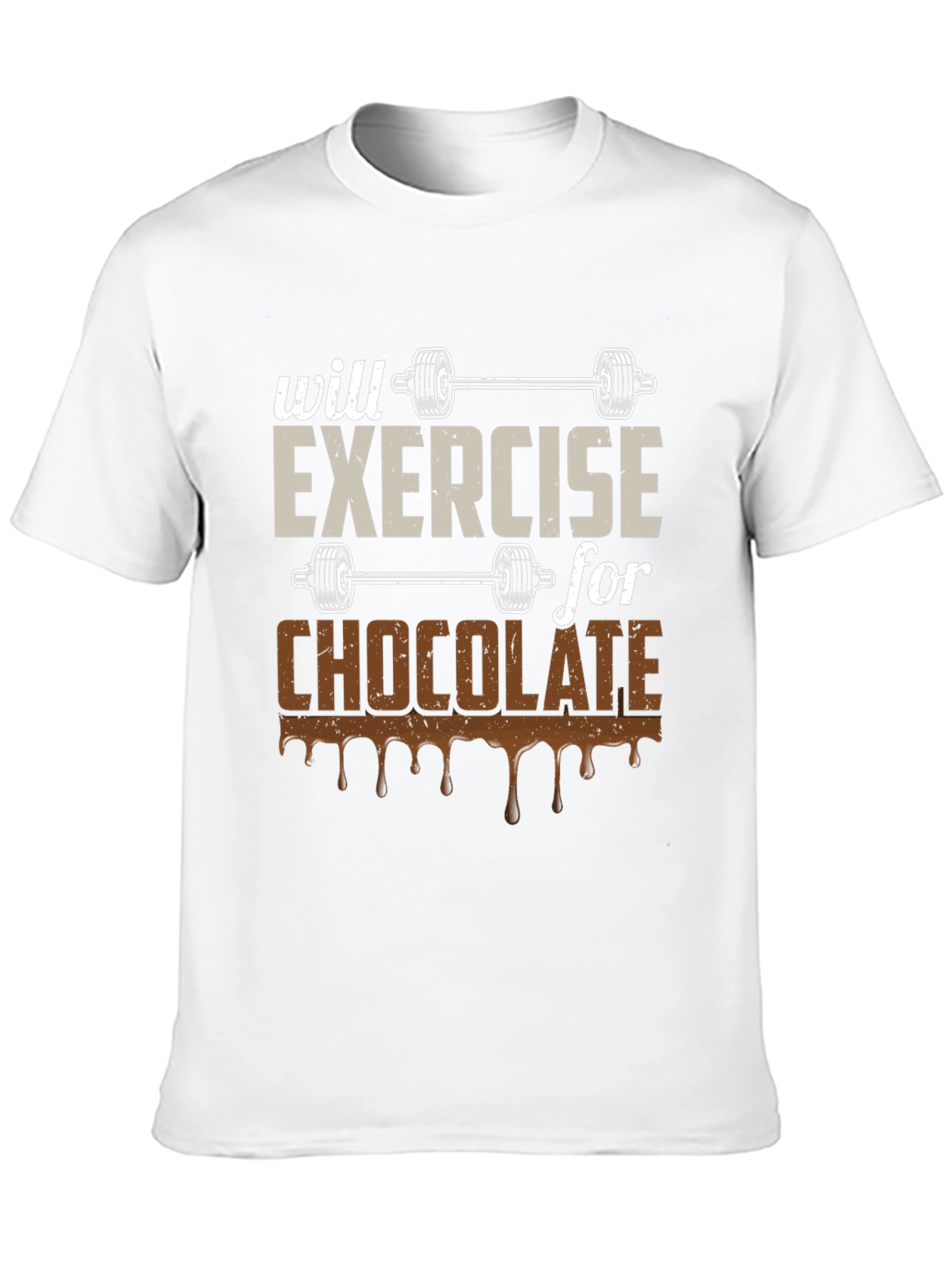 Exercise for Chocolate Graphic T-Shirt