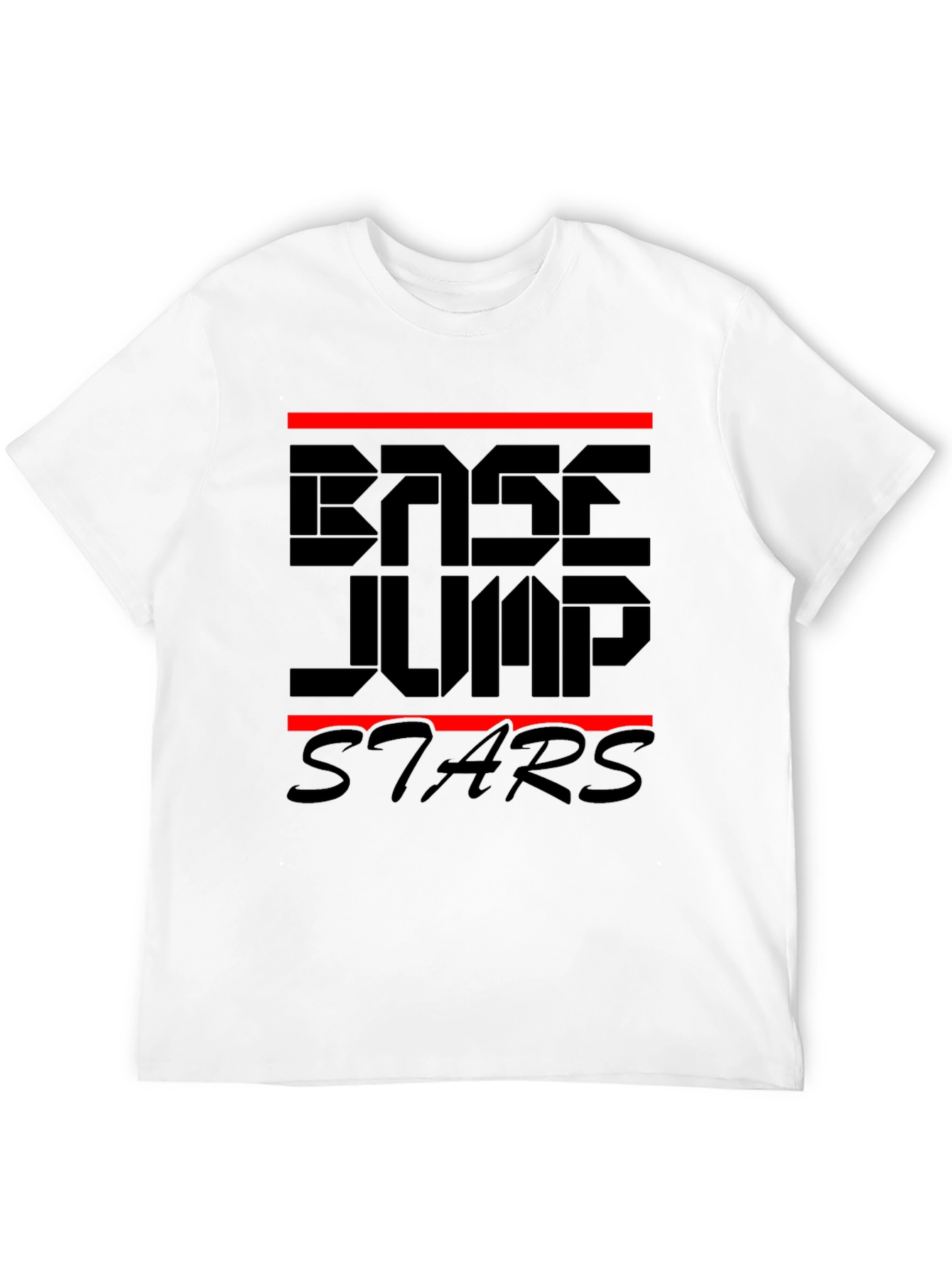Base Jump Stars Graphic T-Shirt
