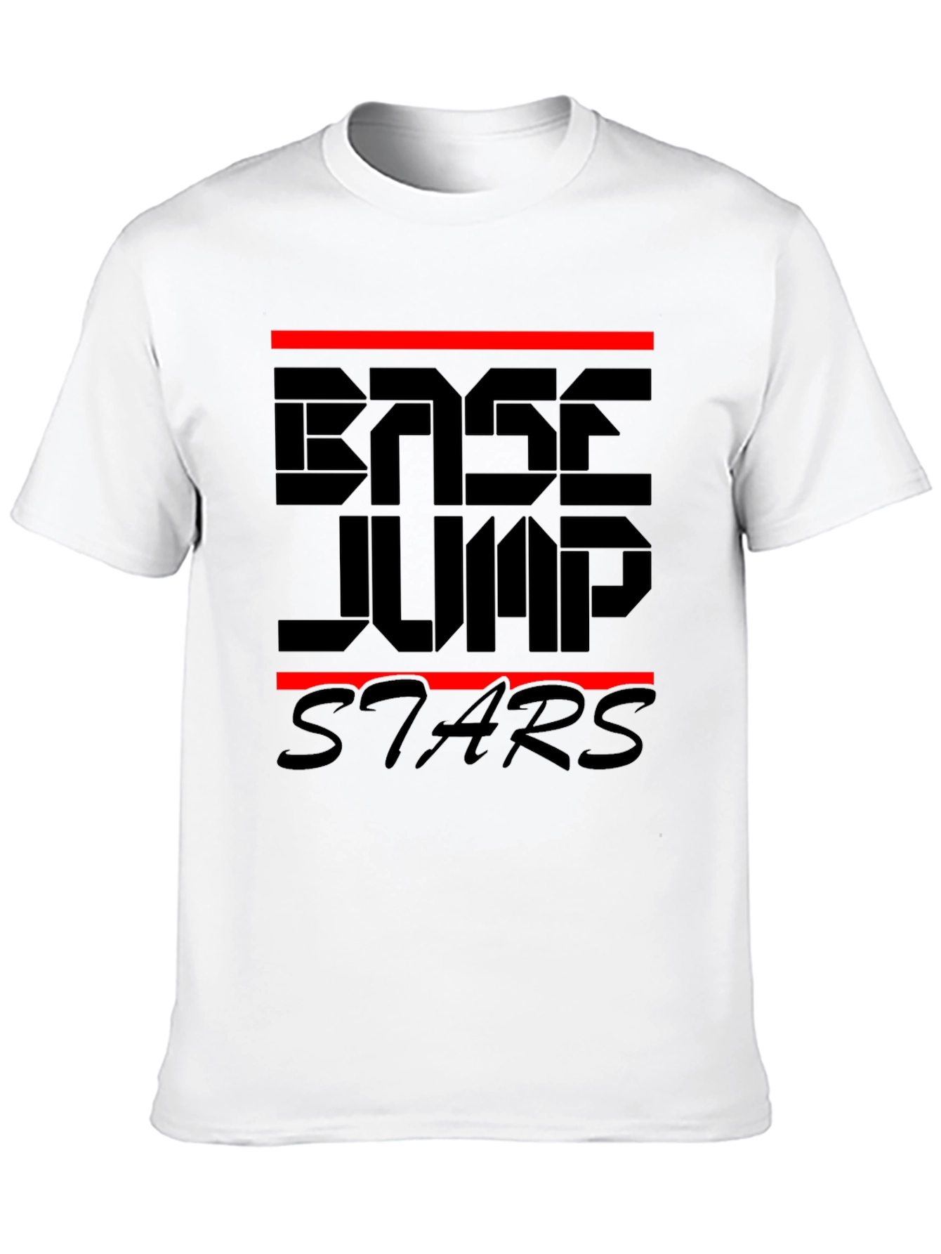 Base Jump Stars Graphic T-Shirt