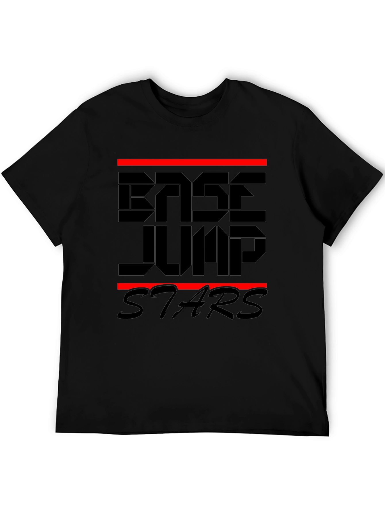 Base Jump Stars Graphic T-Shirt