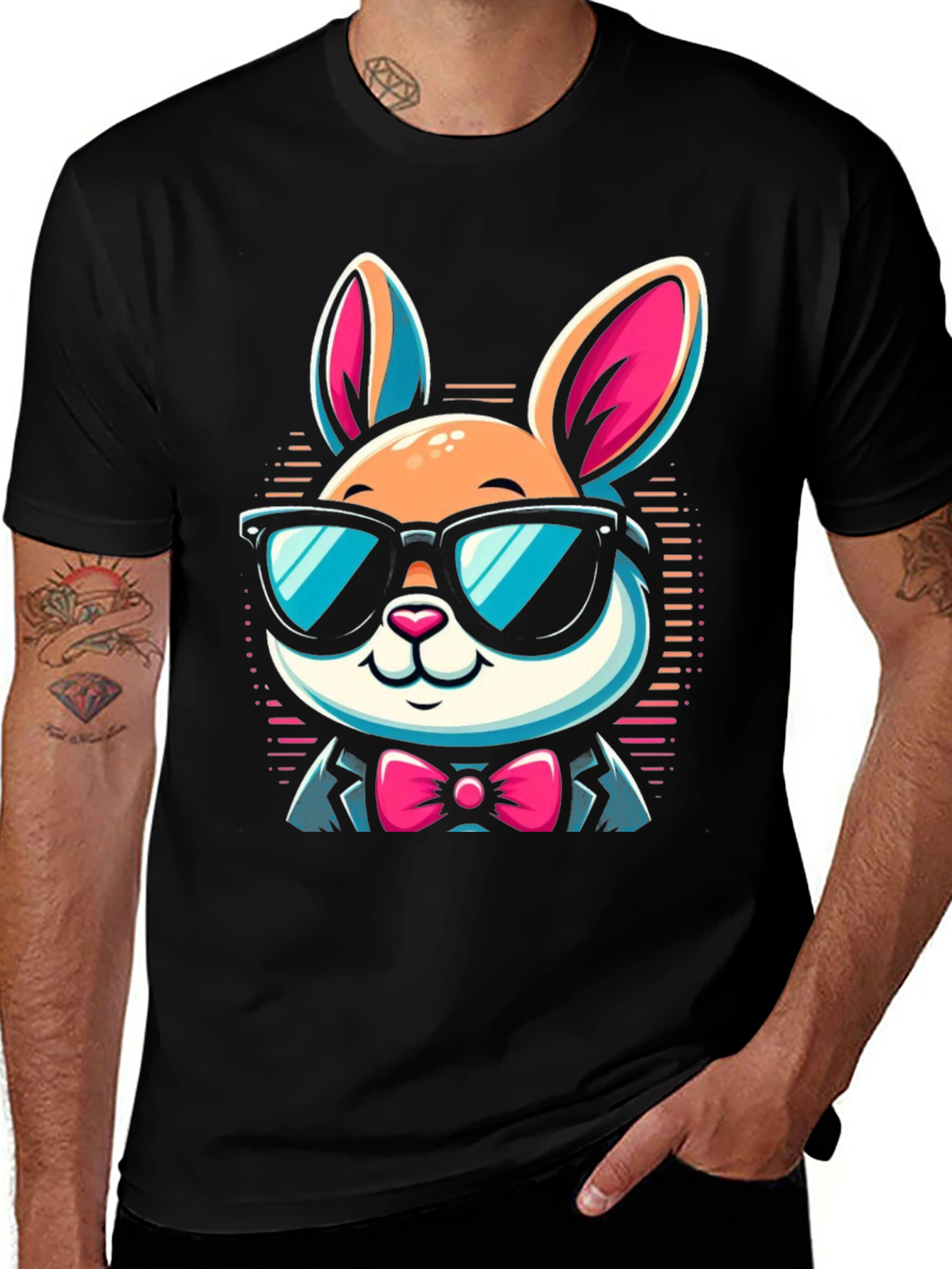 Cool Rabbit Graphic Tee