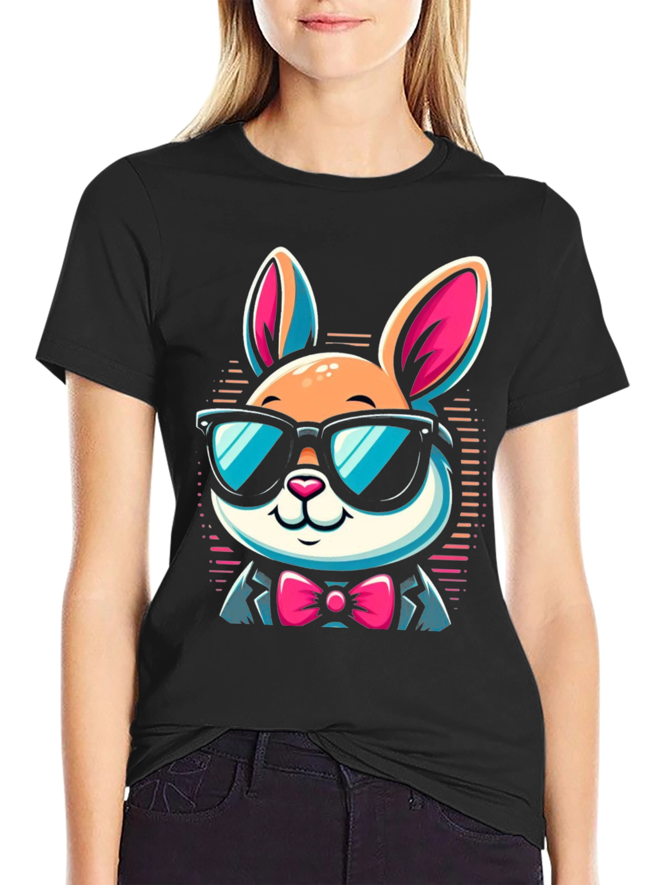 Cool Rabbit Graphic Tee