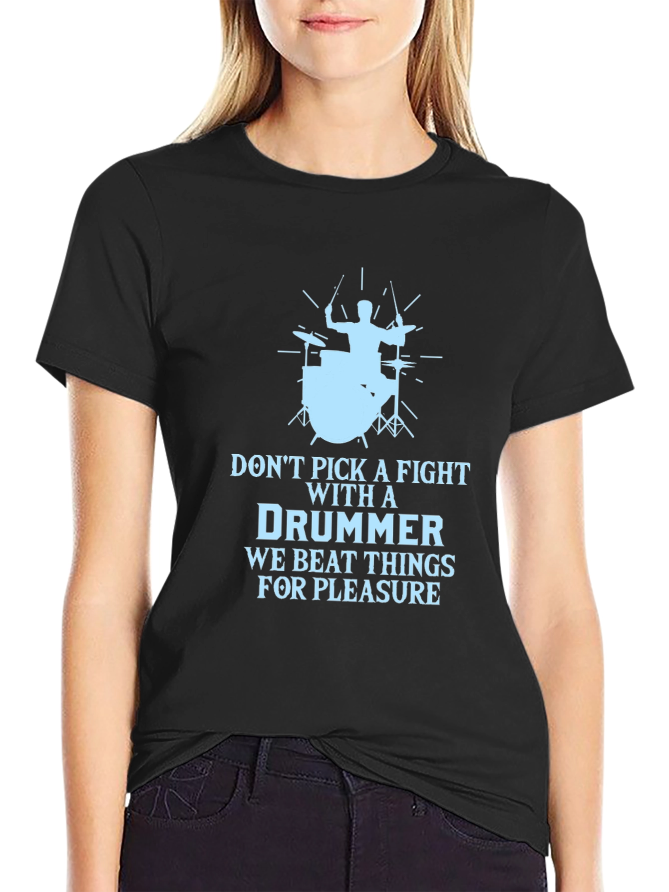 Drummer T-Shirt - Beat Things For Pleasure!