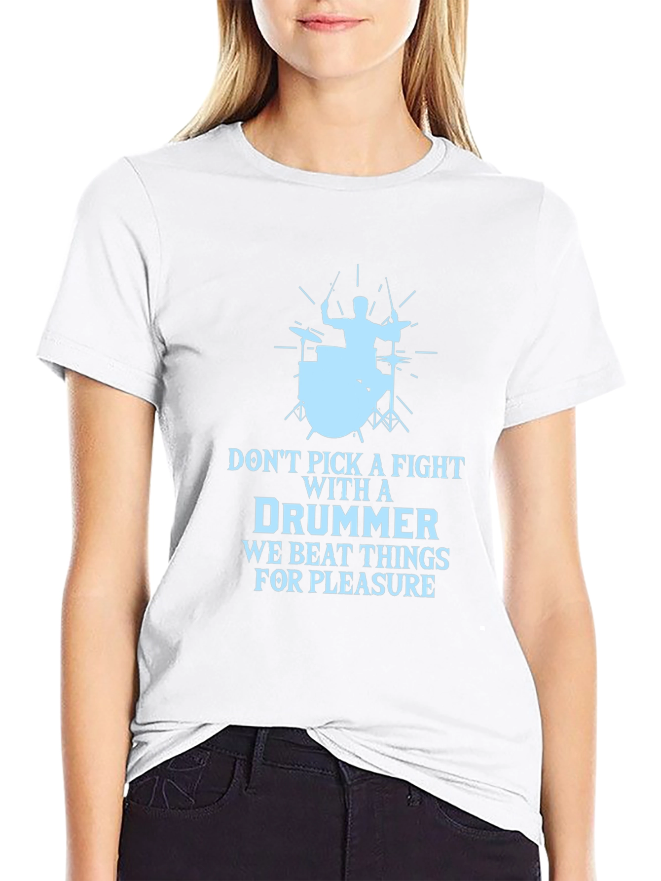 Drummer T-Shirt - Beat Things For Pleasure!
