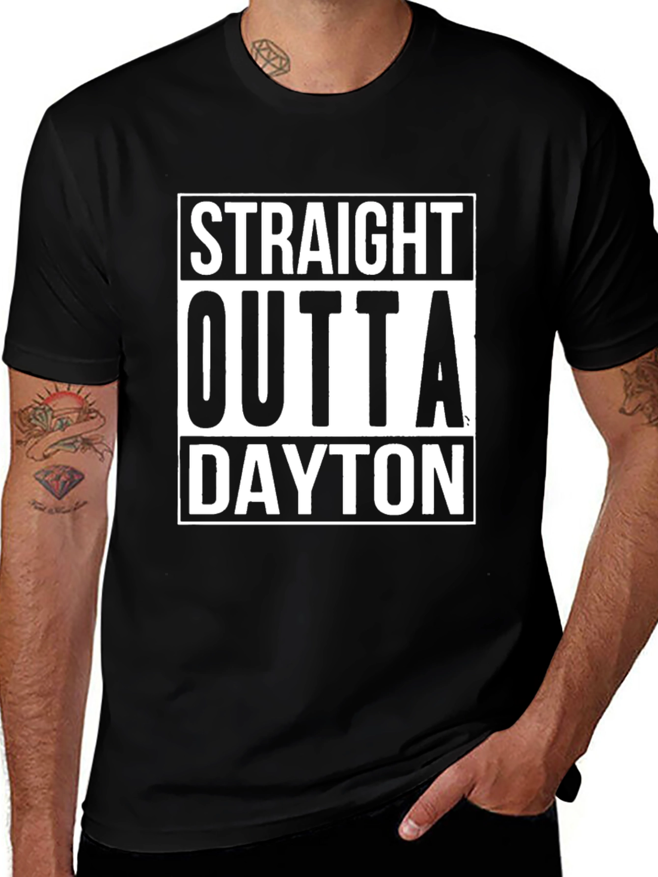 Straight Outta Dayton Graphic Tee