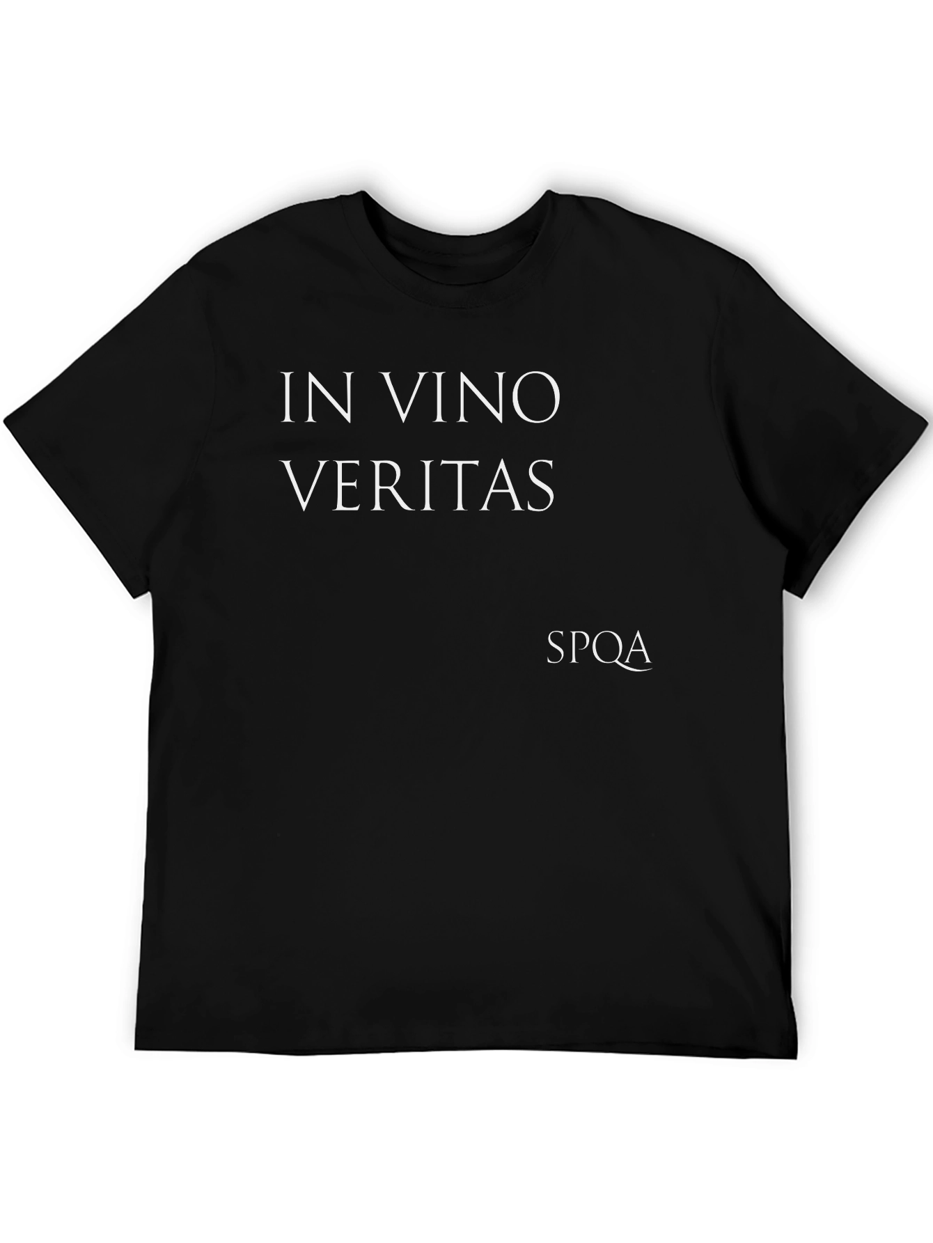 In Vino Veritas T-Shirt - Classic Latin Quote Tee