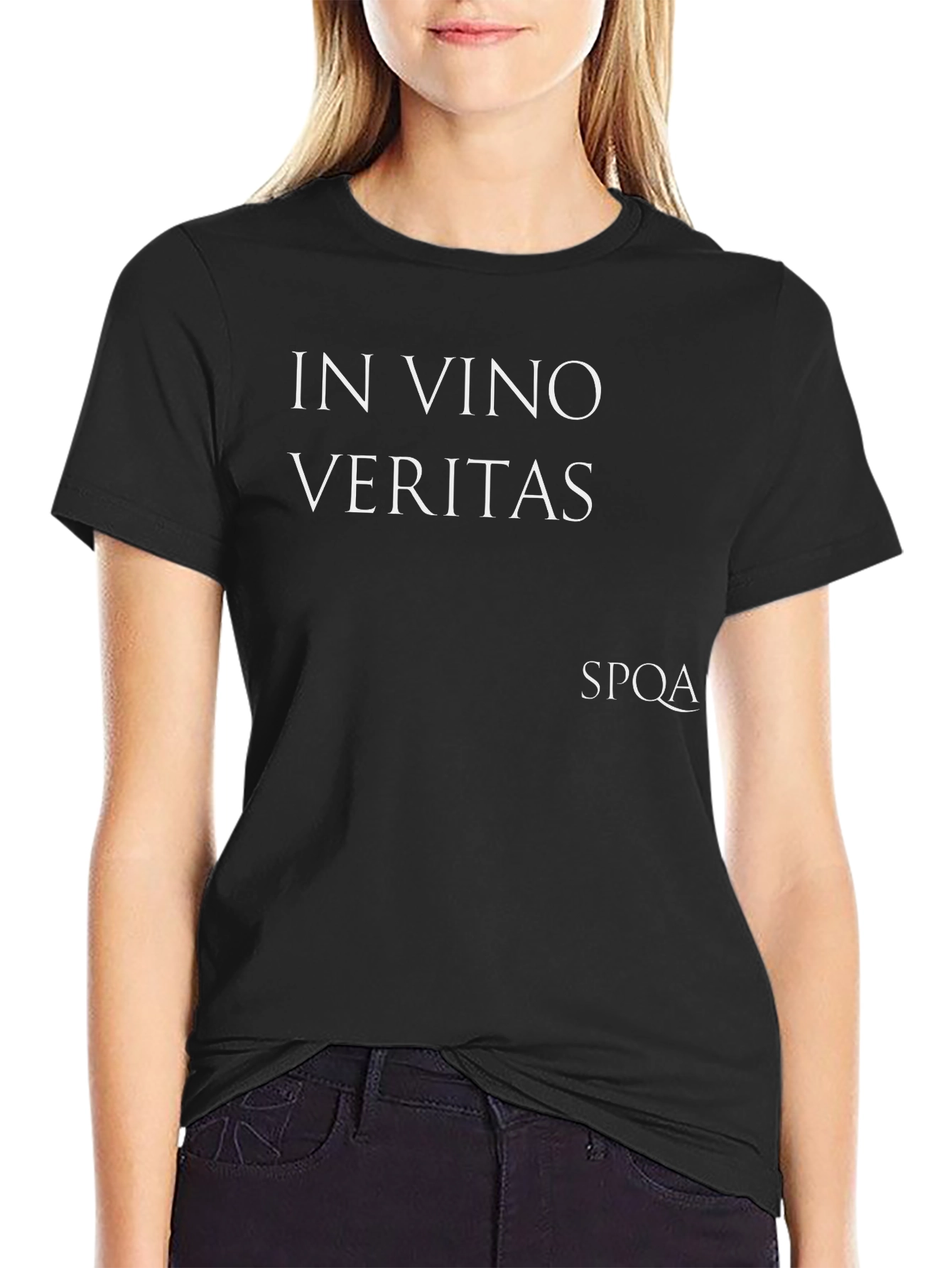 In Vino Veritas T-Shirt - Classic Latin Quote Tee