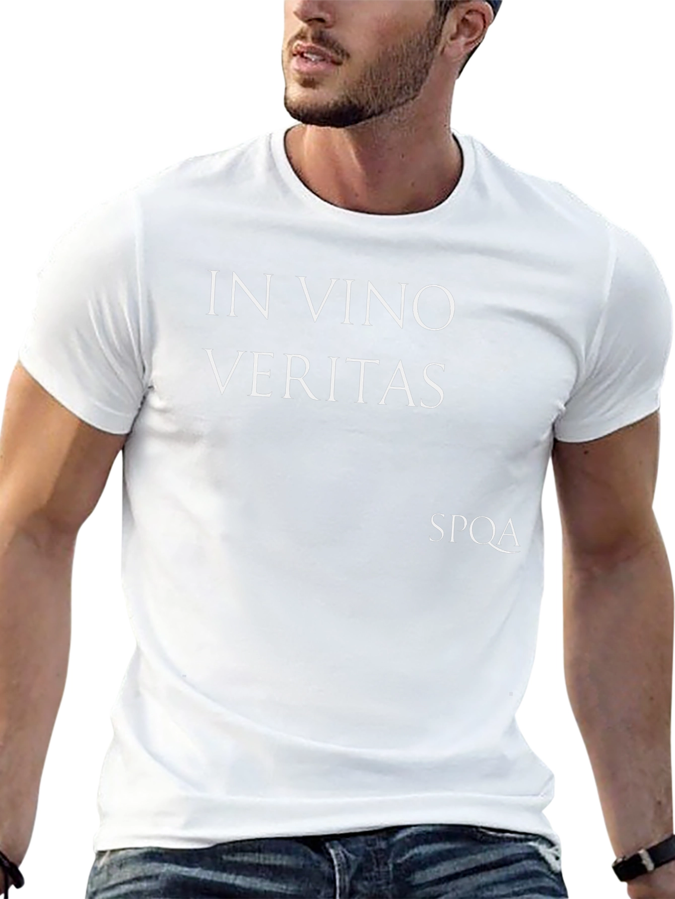 In Vino Veritas T-Shirt - Classic Latin Quote Tee
