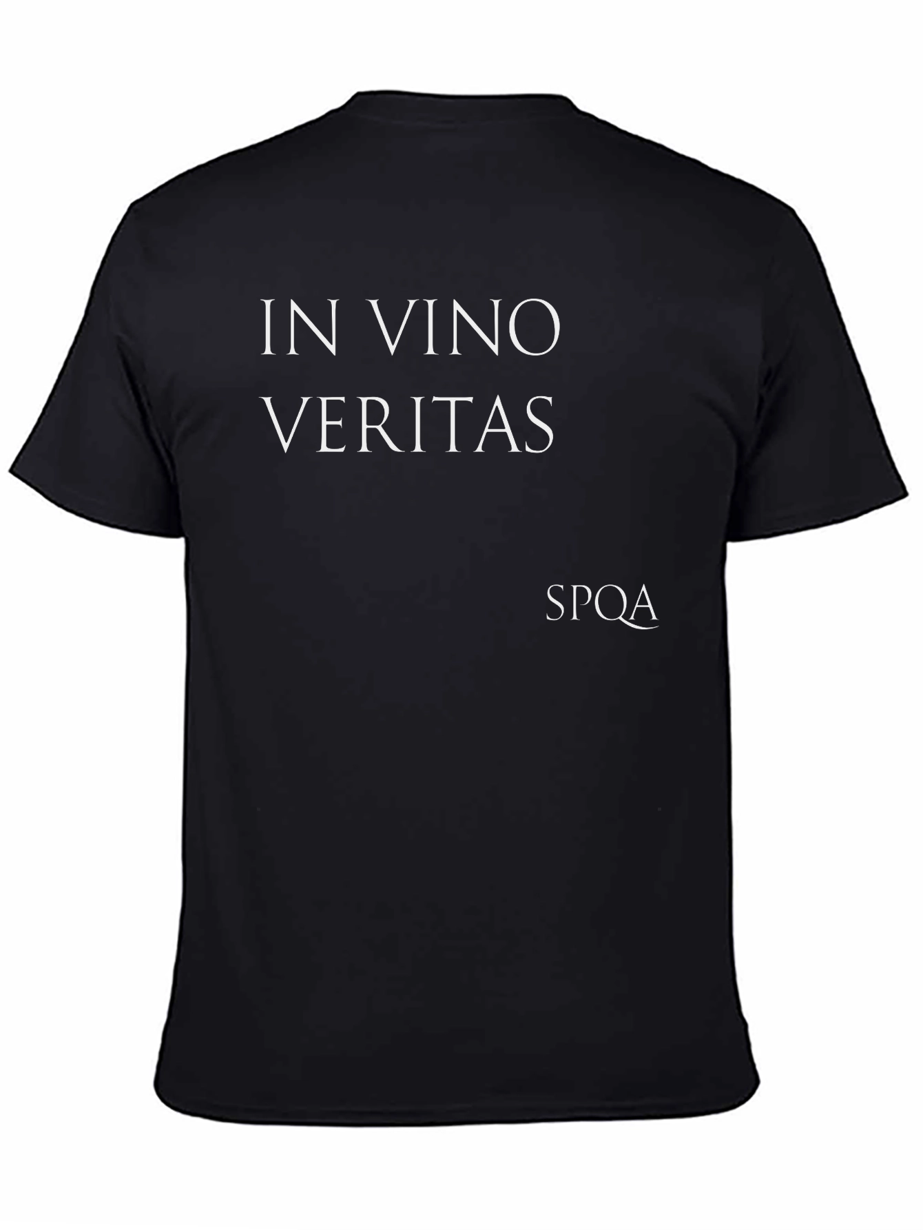 In Vino Veritas T-Shirt - Classic Latin Quote Tee