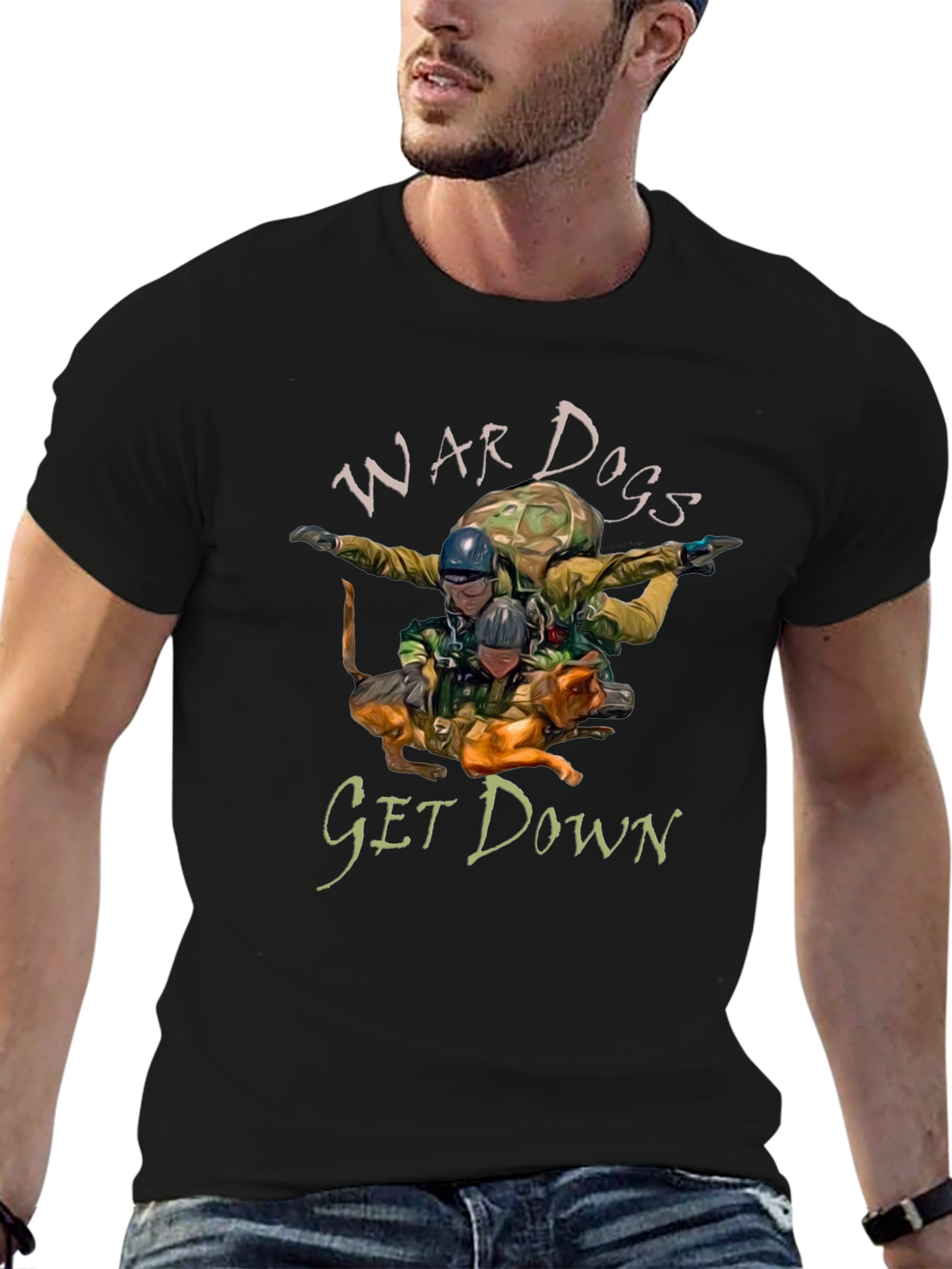 War Dogs Get Down T-Shirt