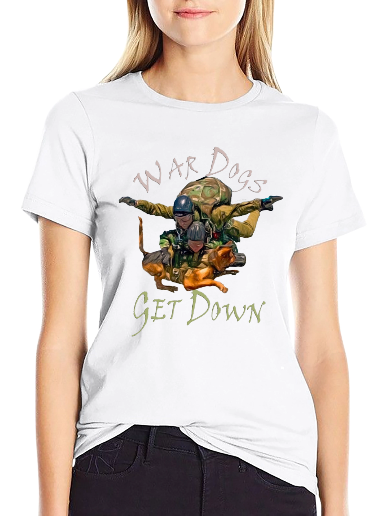 War Dogs Get Down T-Shirt