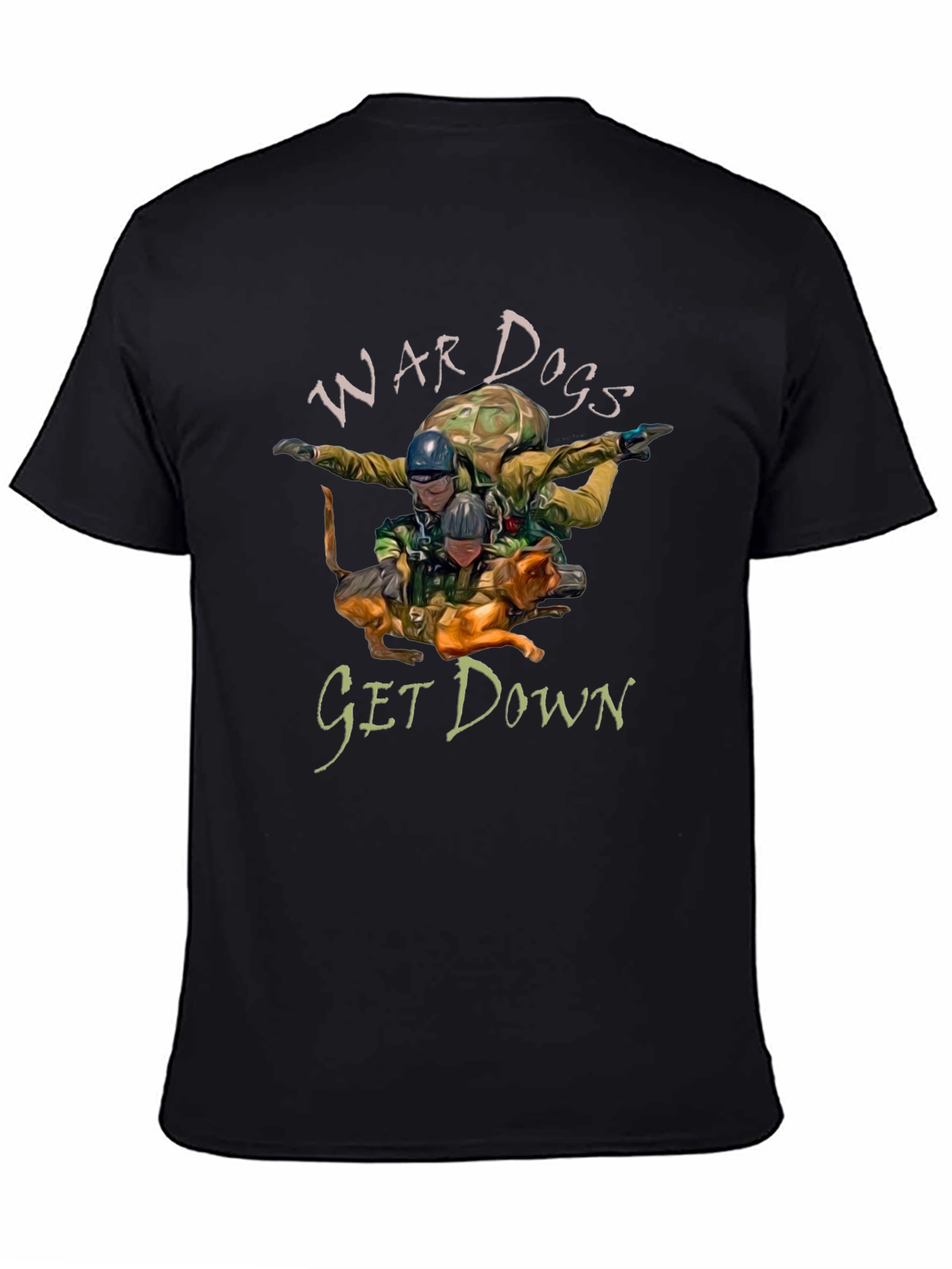 War Dogs Get Down T-Shirt