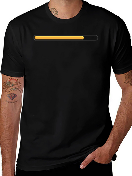 Progress Bar Black T-Shirt