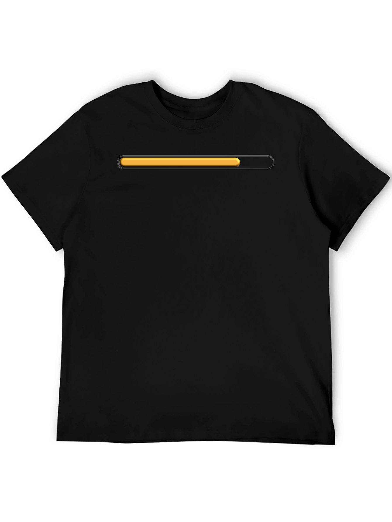 Progress Bar Black T-Shirt