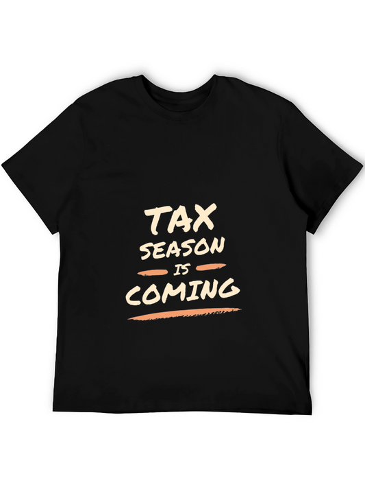 Tax Season is Coming Crew Neck T-Shirt