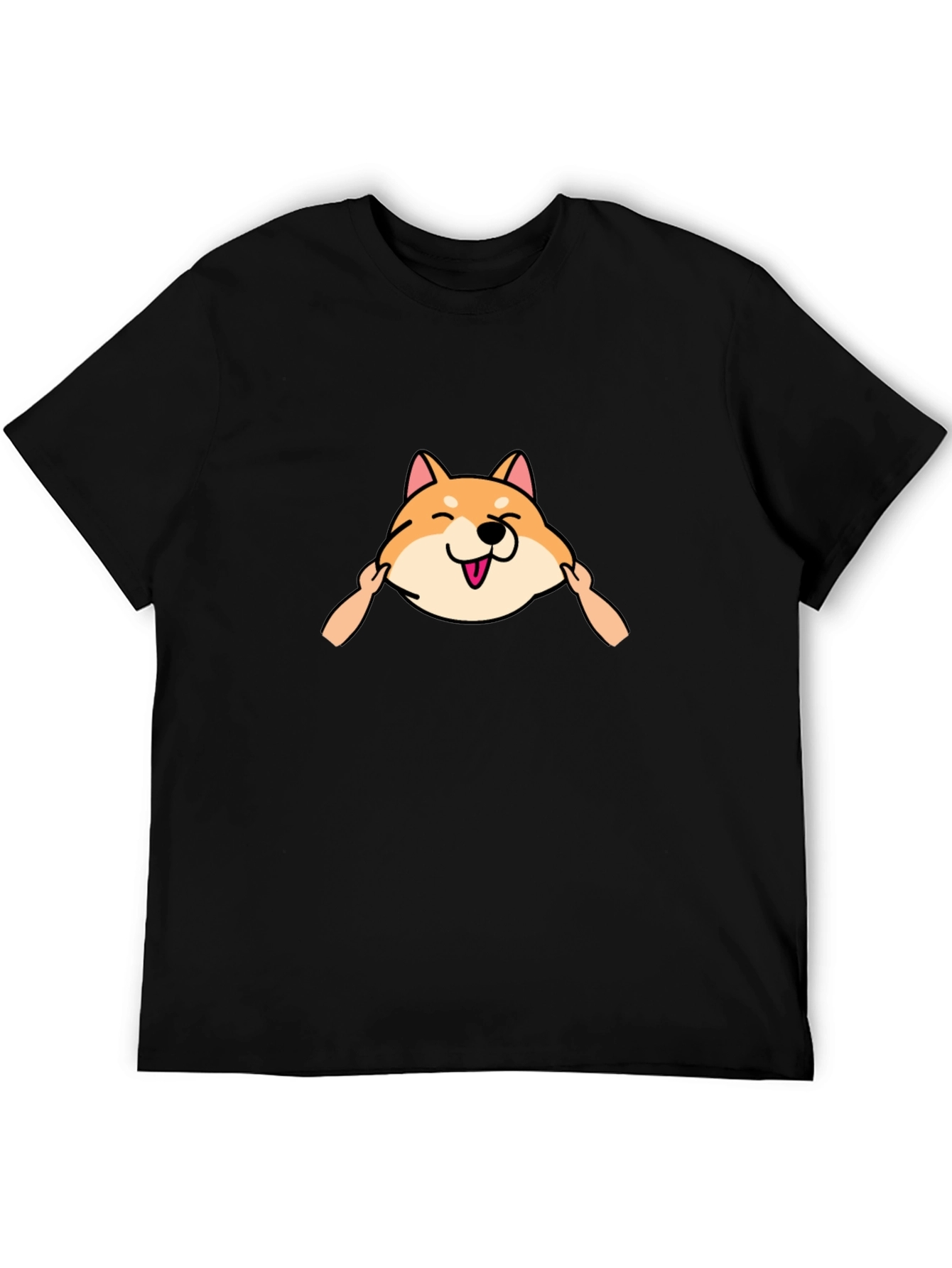 Funny Shiba Inu Graphic T-Shirt - Unisex Black Tee